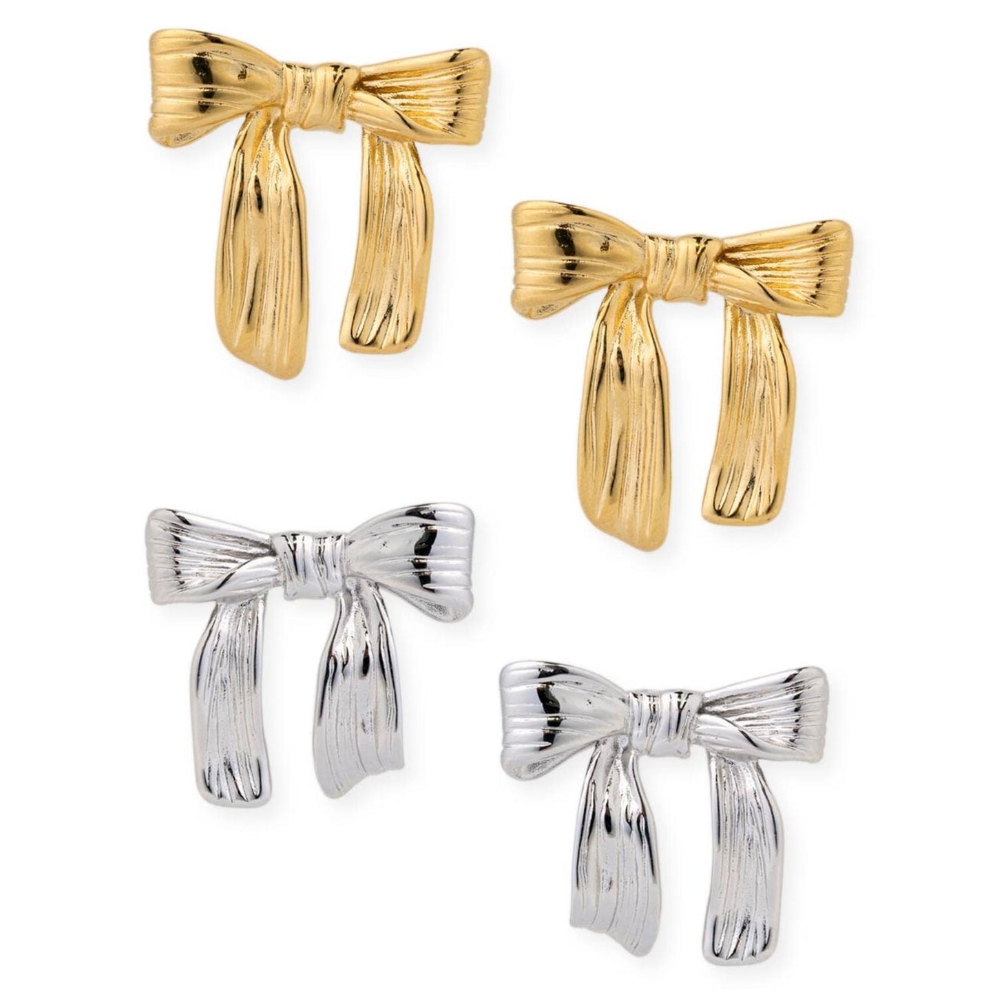 Eloisa Bow Studs (Multiple Colors)