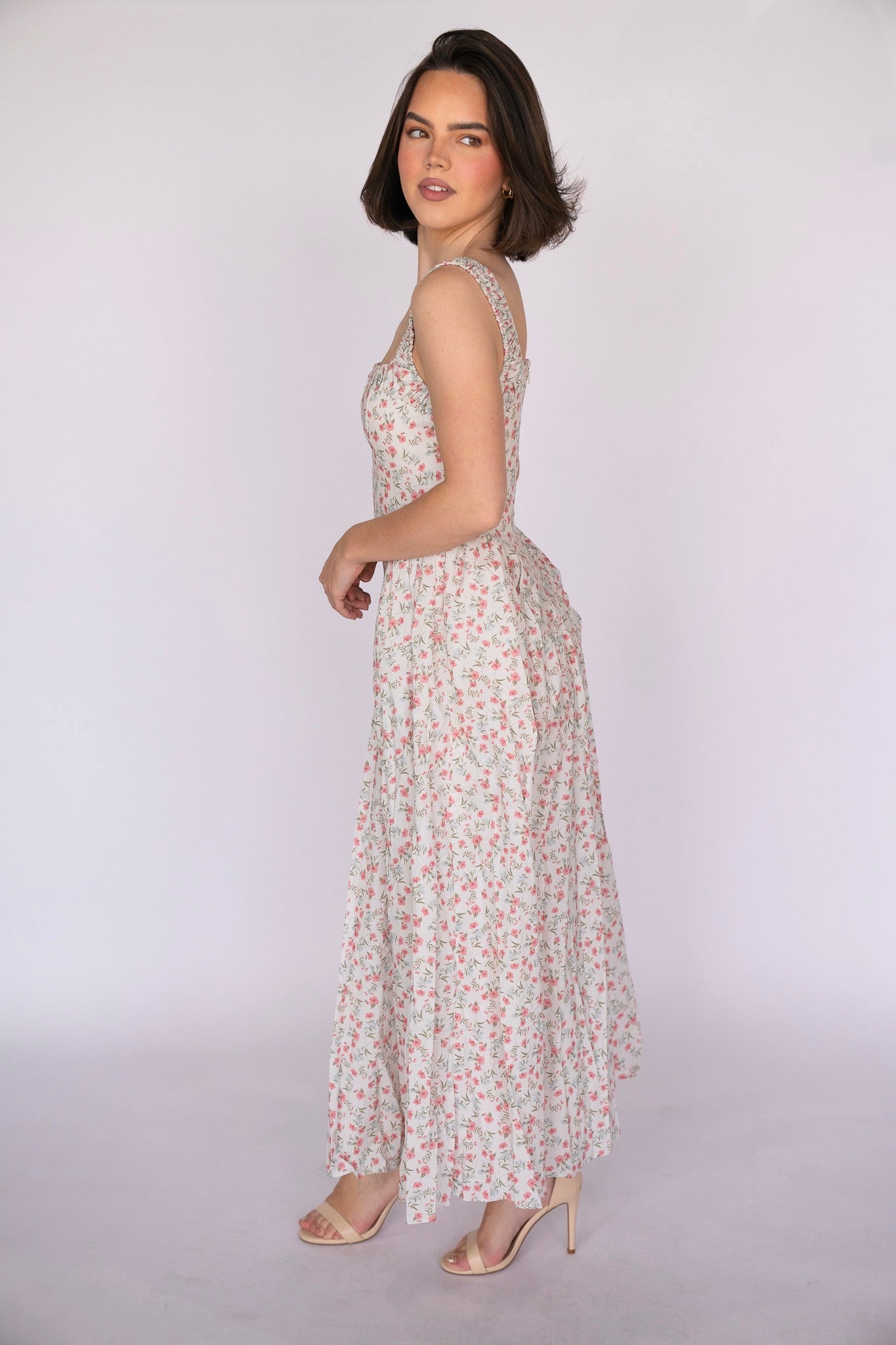 Garden Muse Corset Midi