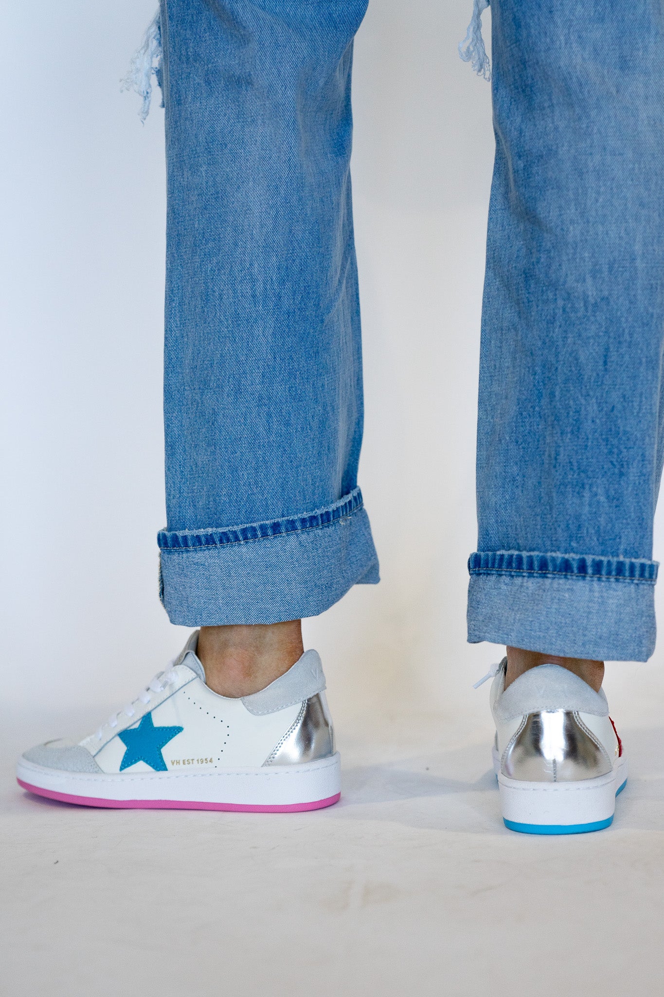 The Mismatched Sneakers