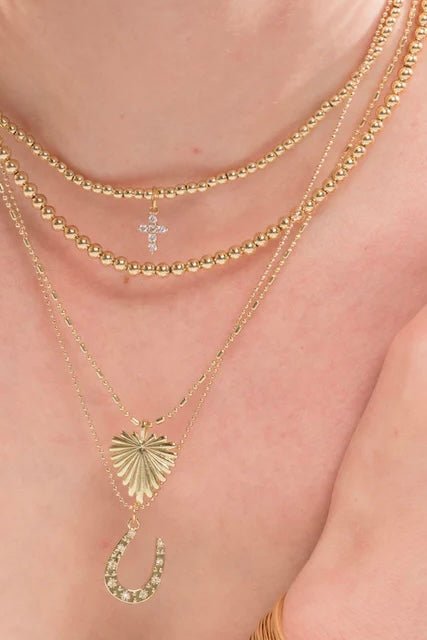 Selena Mini Cross Necklace