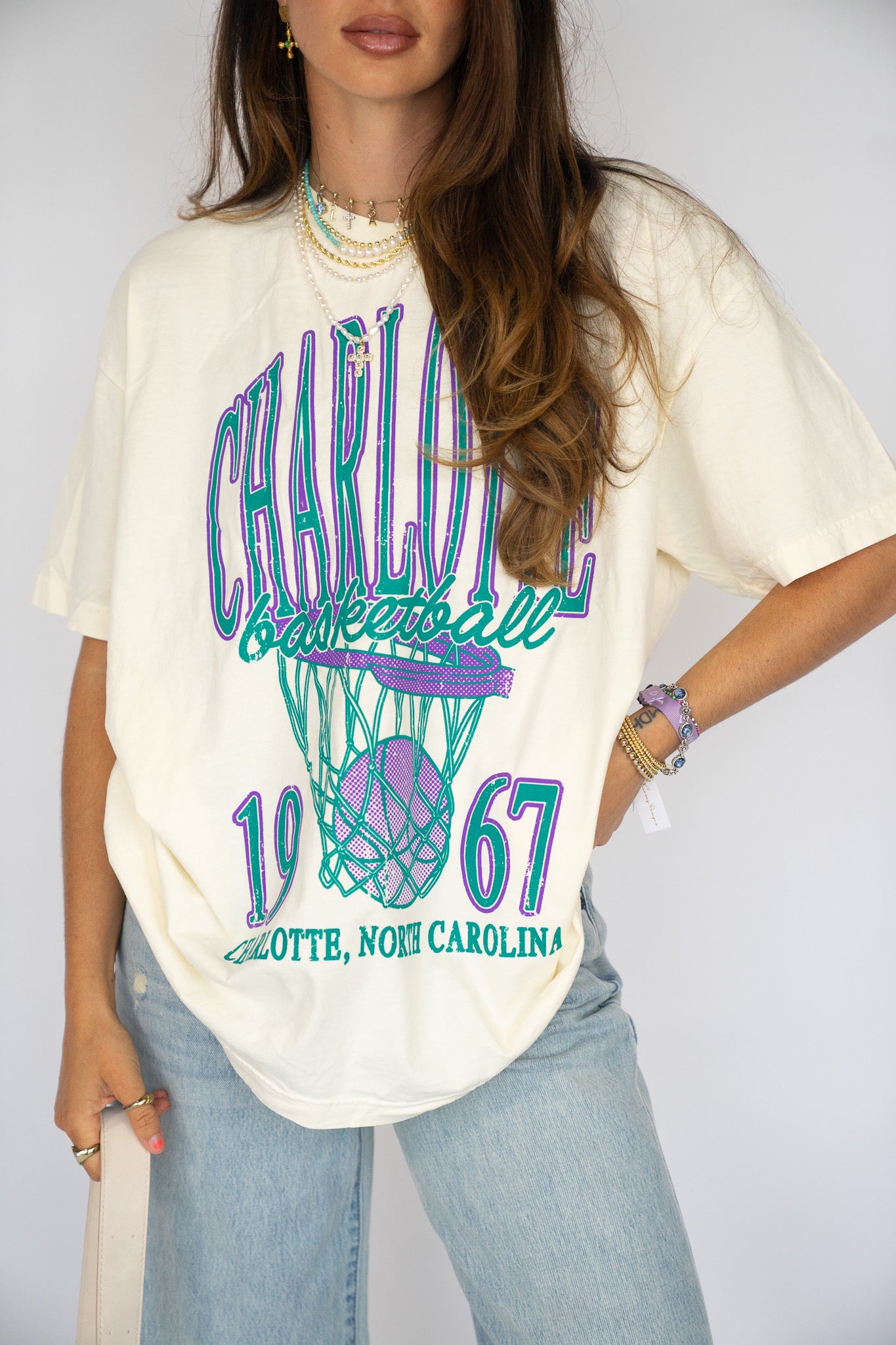 Vintage Charlotte Hornets Graphic