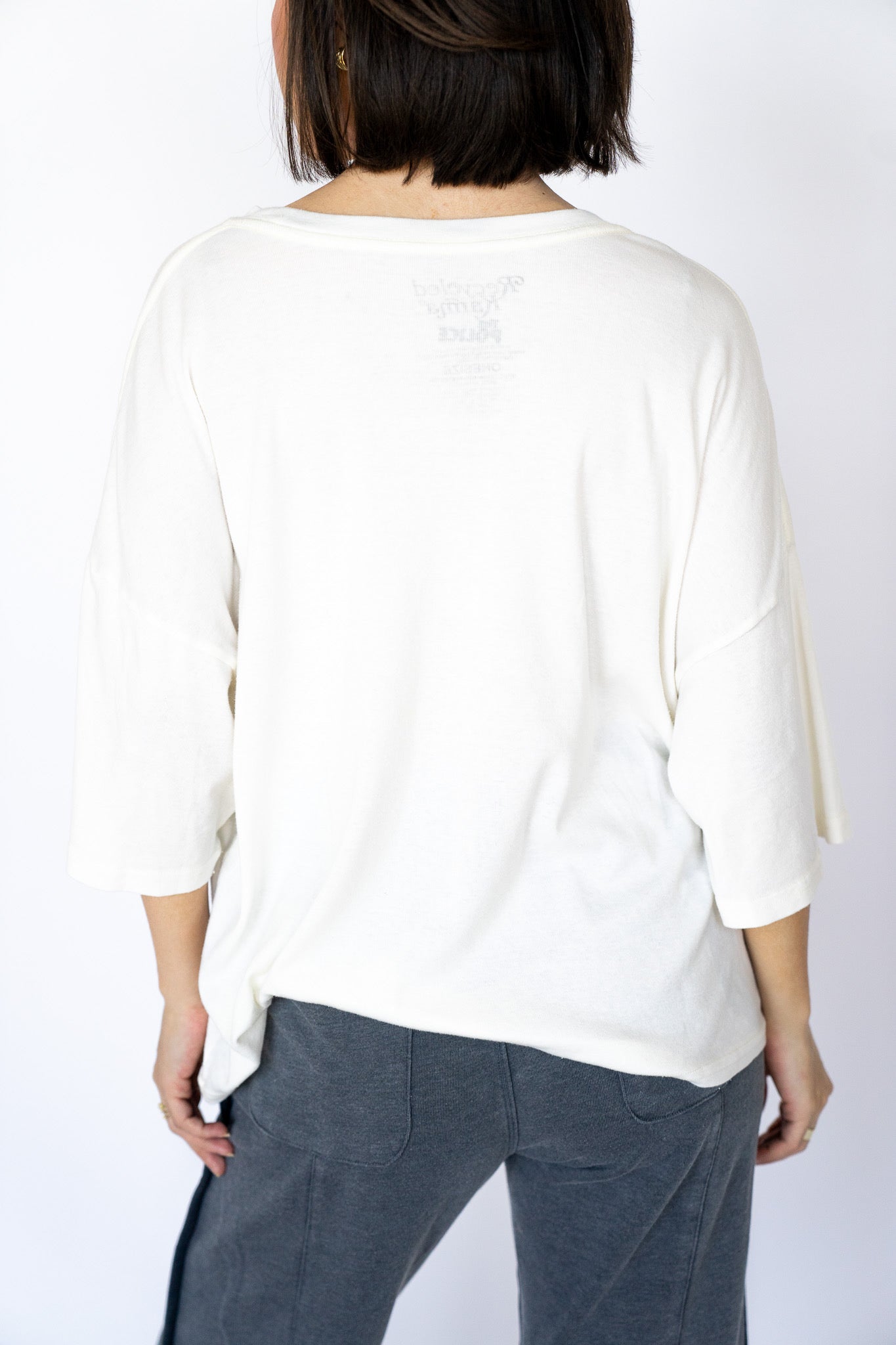 The Police Vintage Graphic Oversized Tee