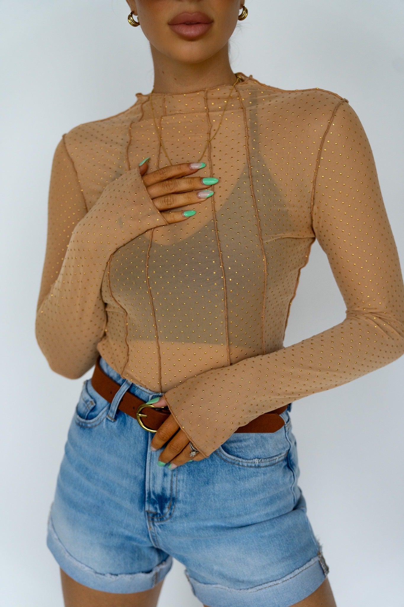 That Girl Sheer Top (Multiple Colors)
