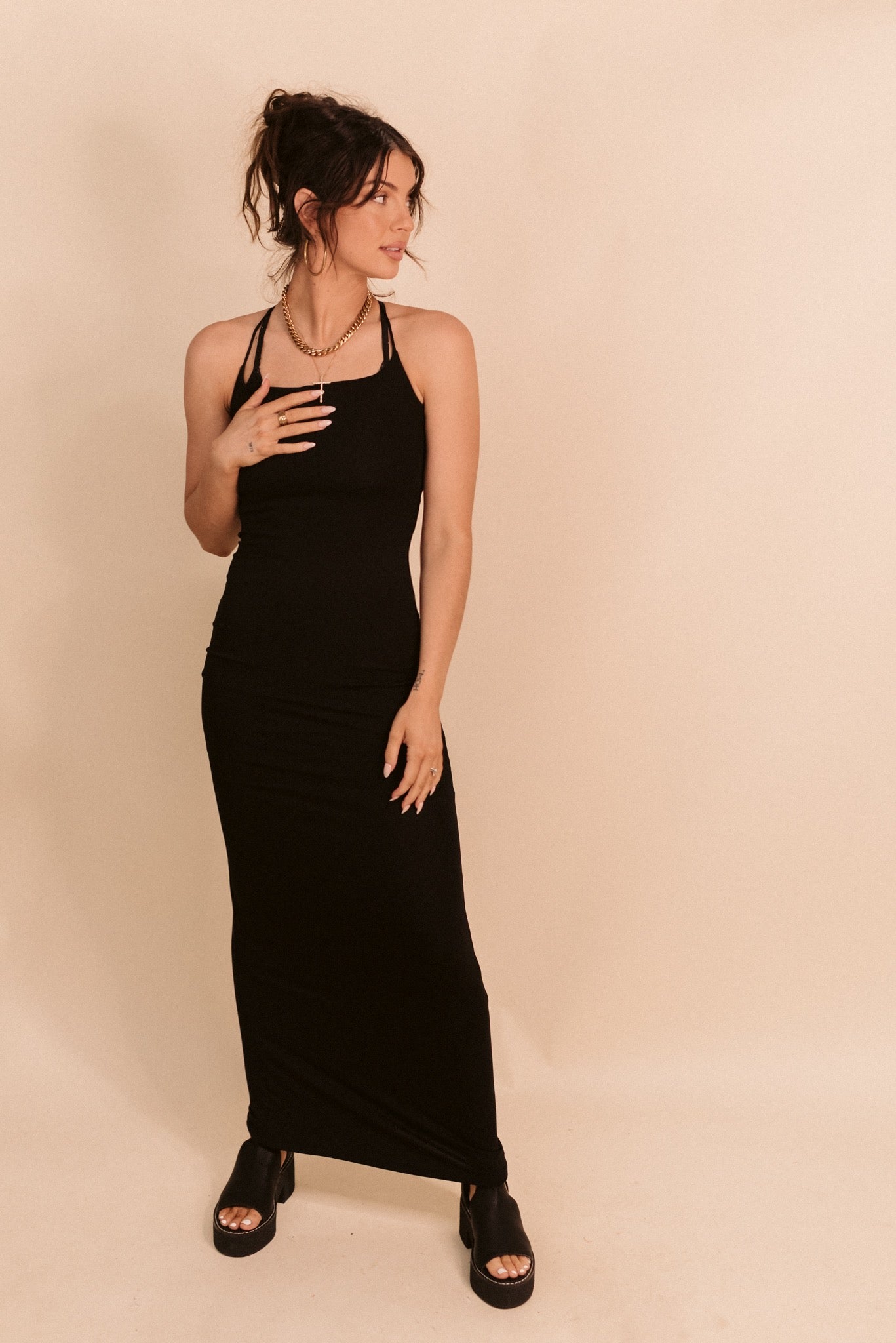 Melange Maxi Dress