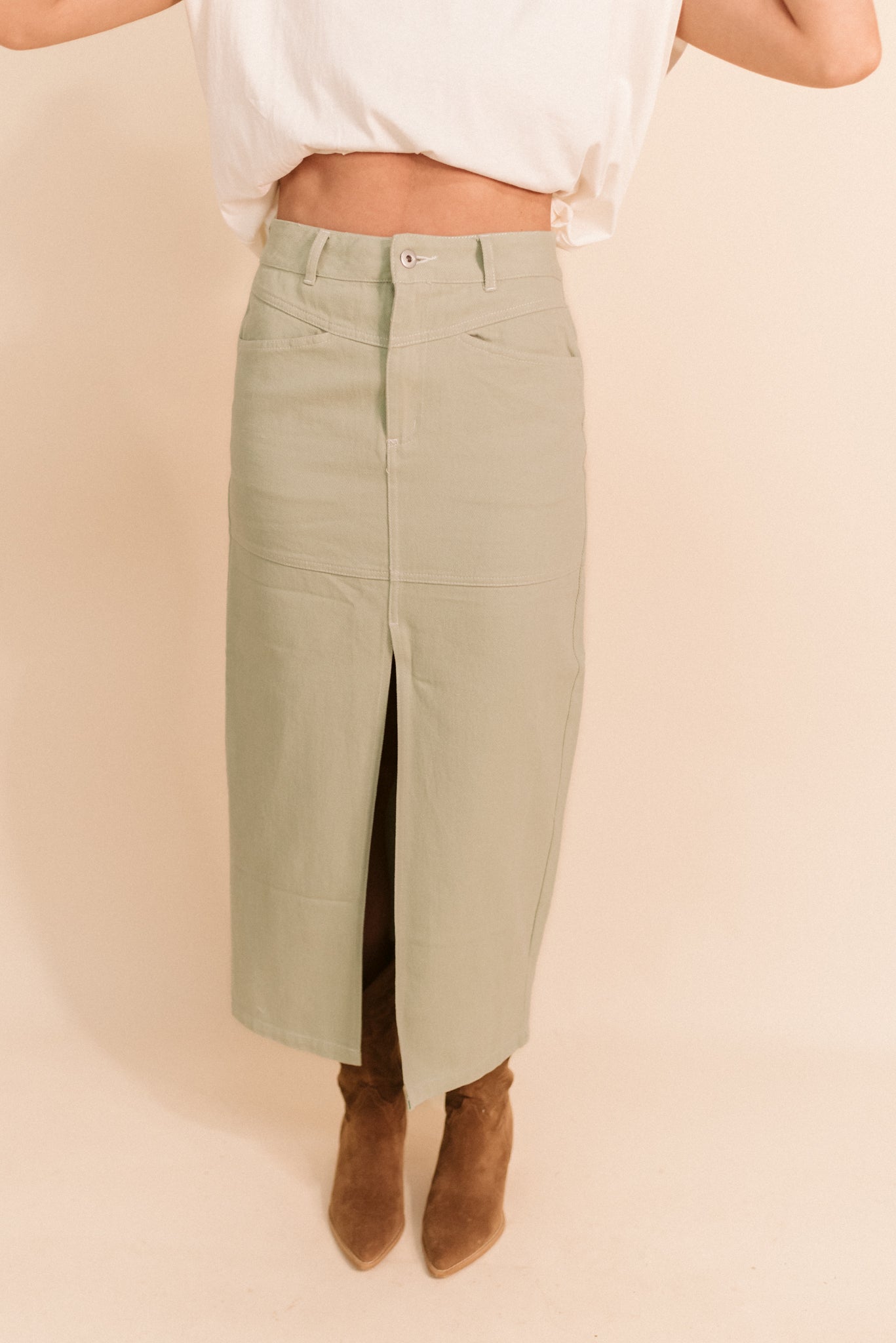 Devin Midi Skirt (Multiple Colors)