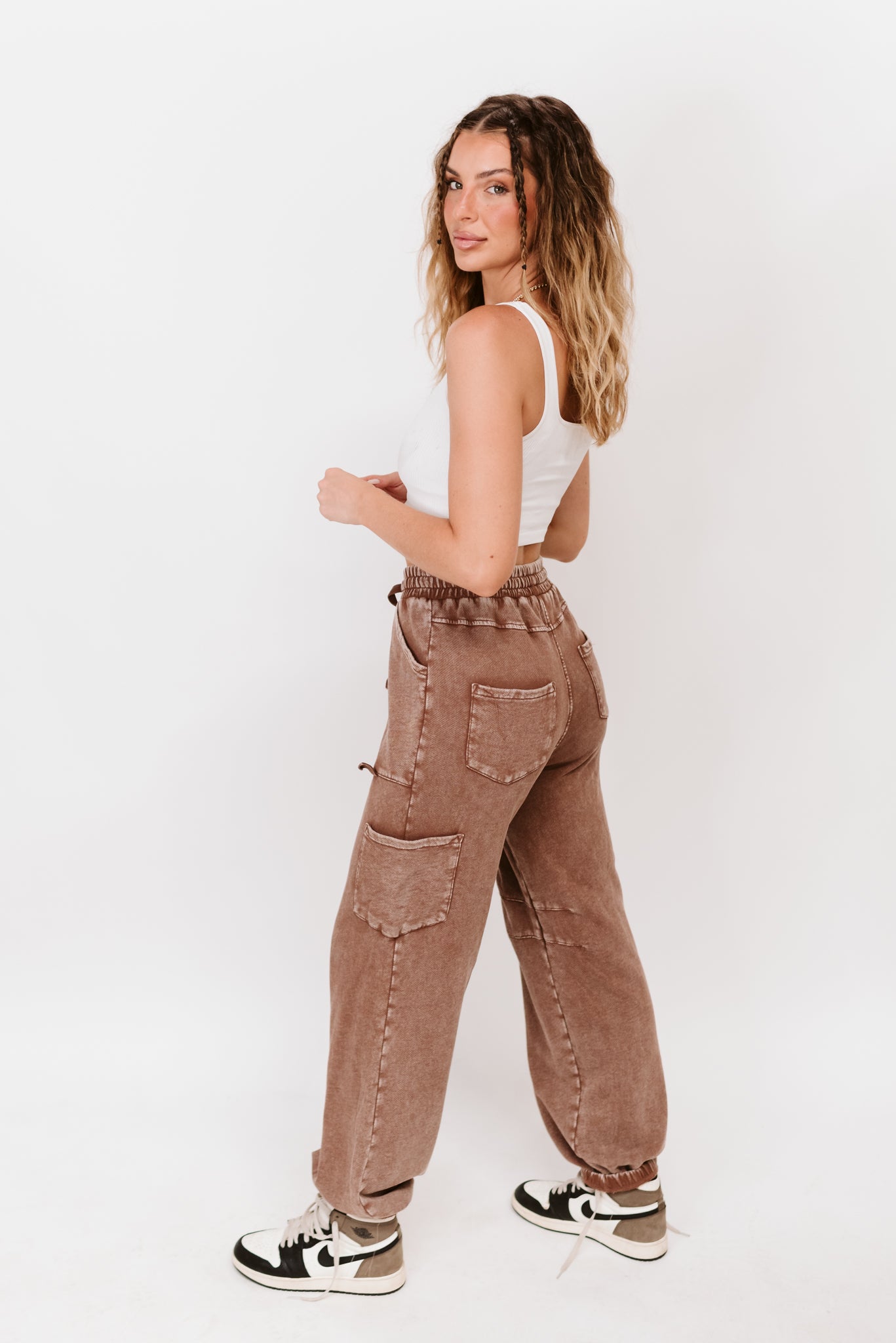 Washed Terry Cargos (Multiple Colors)
