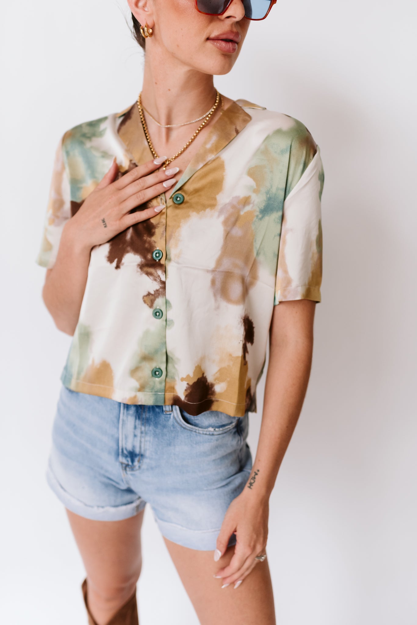 Alexandria Button Up