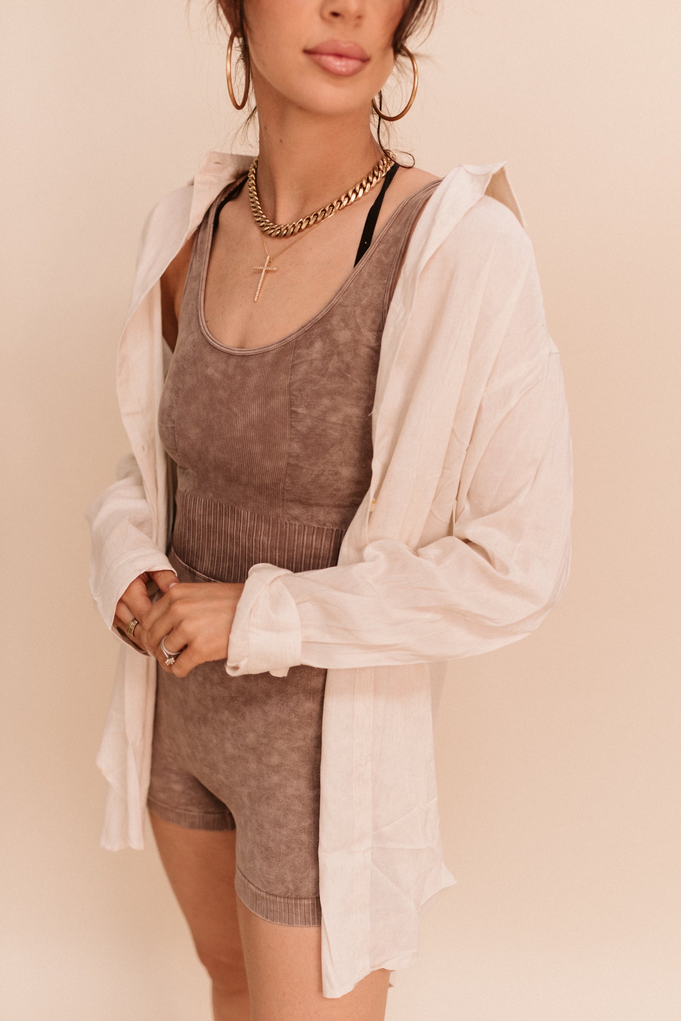 Cooper Oversized Button Up