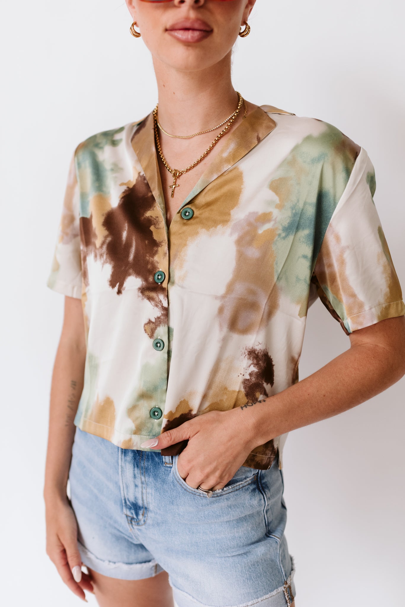 Alexandria Button Up