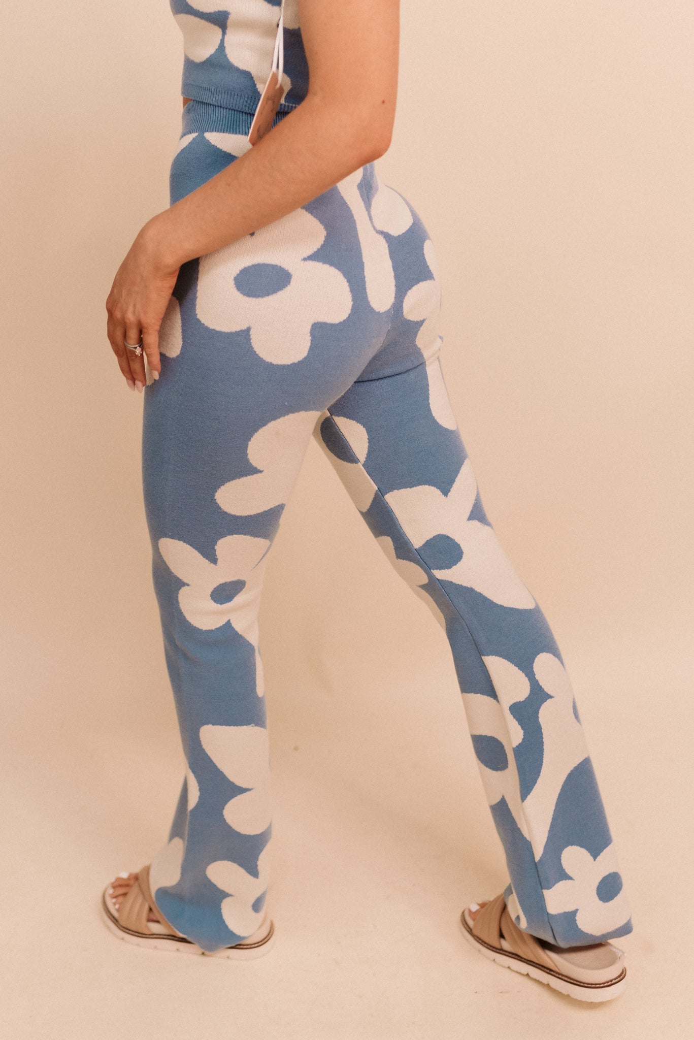 Daisy Blue Sweater Pants