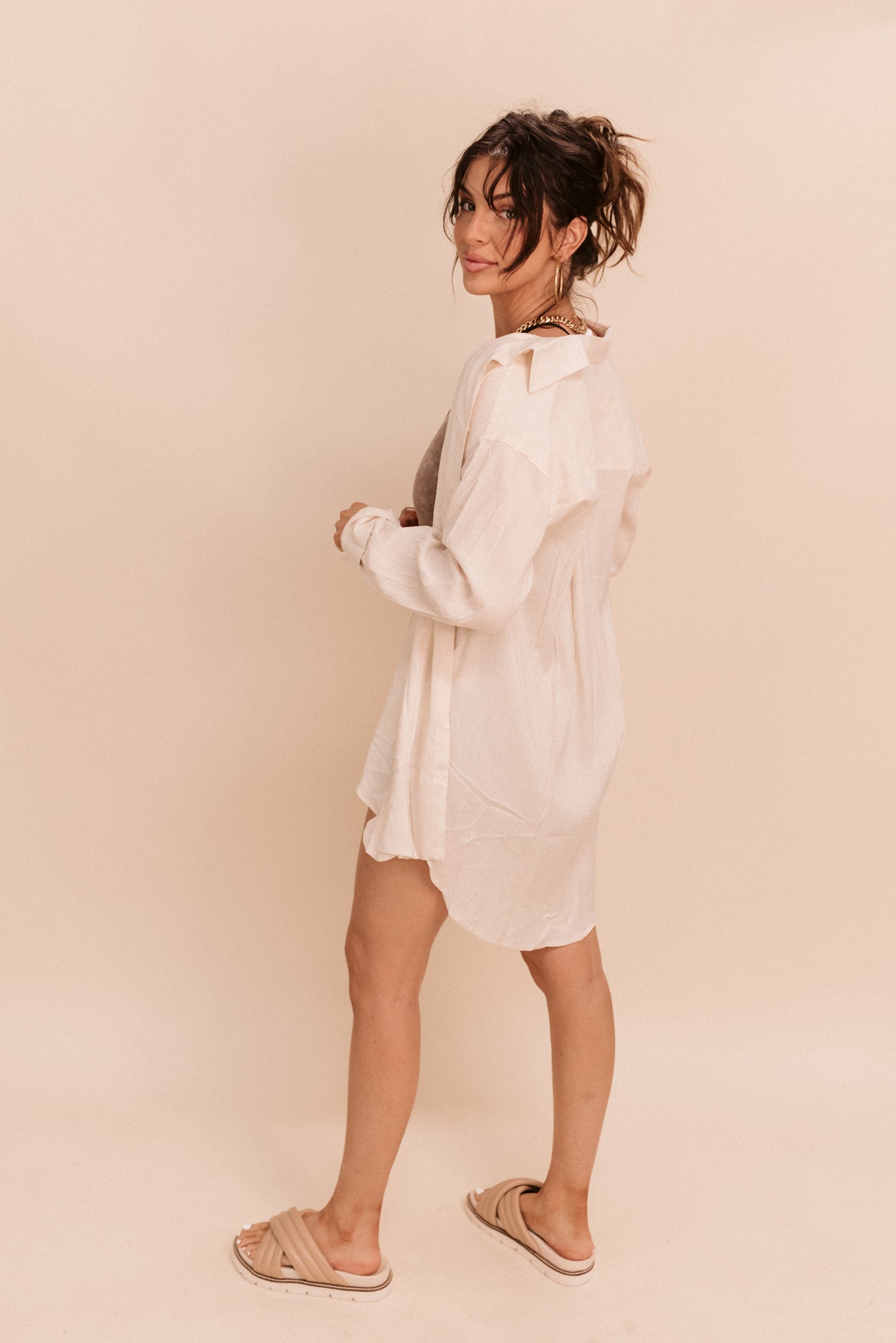Cooper Oversized Button Up