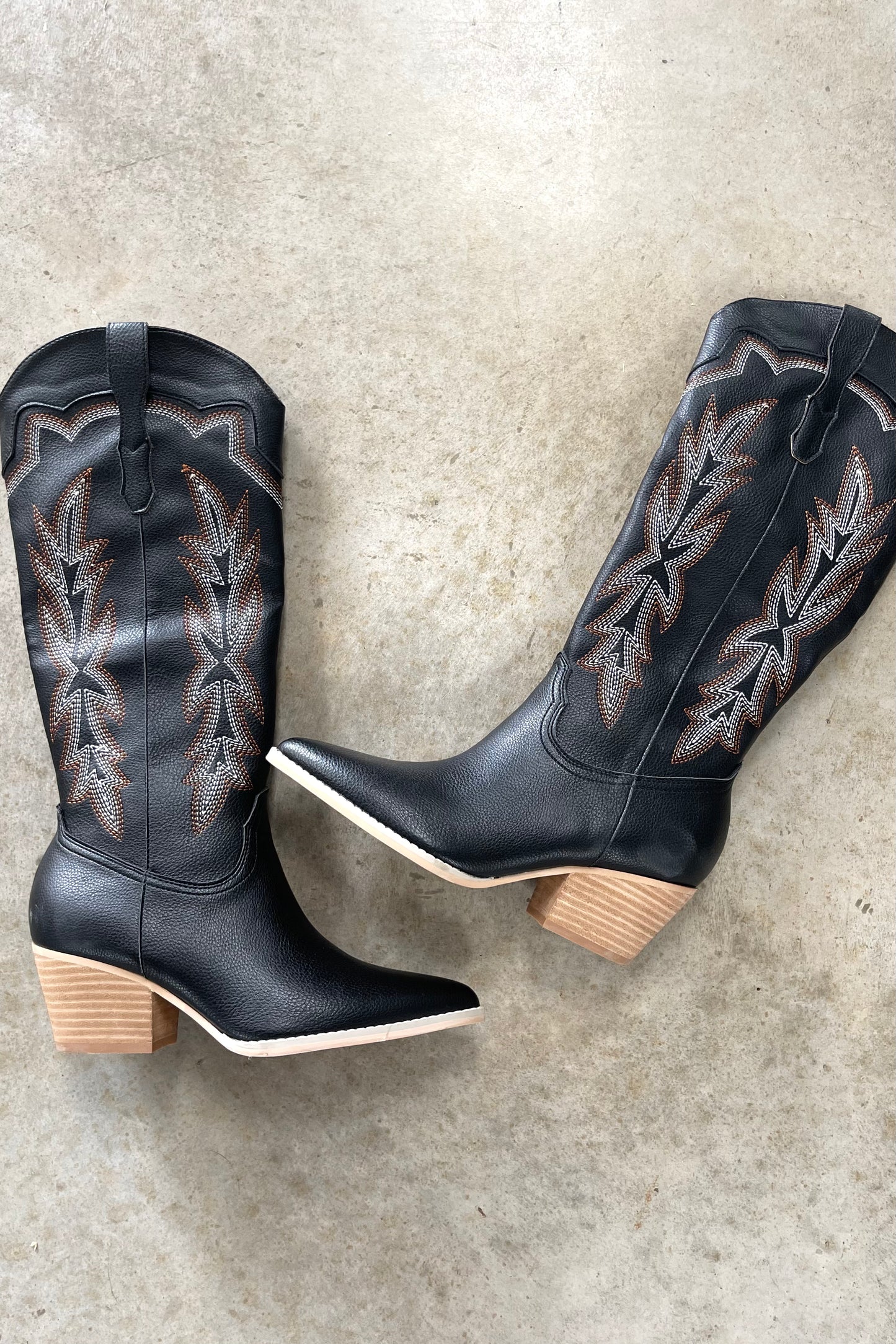Ainsley Western Boots (Multiple Colors)