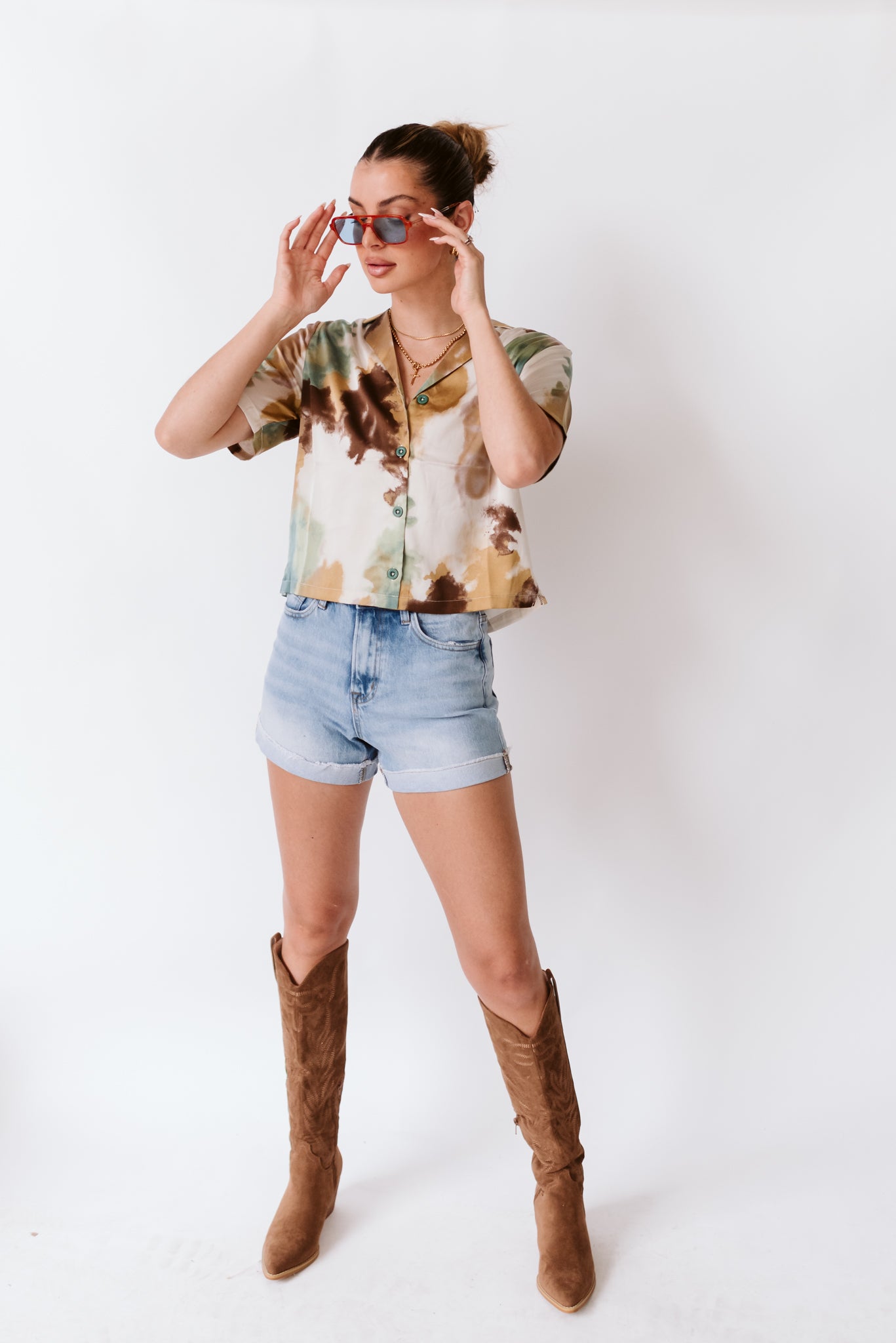 Alexandria Button Up