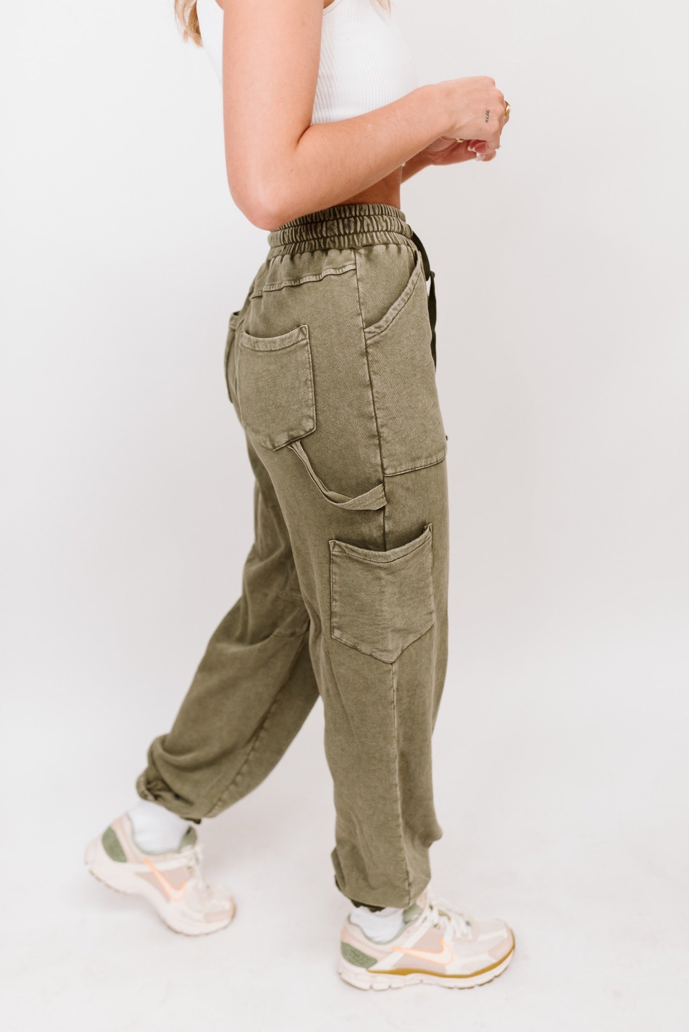Washed Terry Cargos (Multiple Colors)