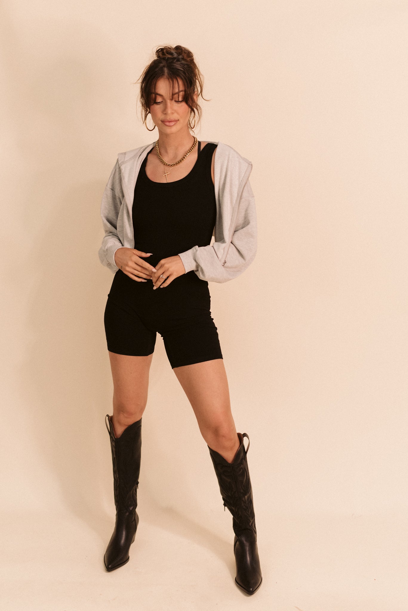 Ribbed Knit Romper (Multiple Colors)