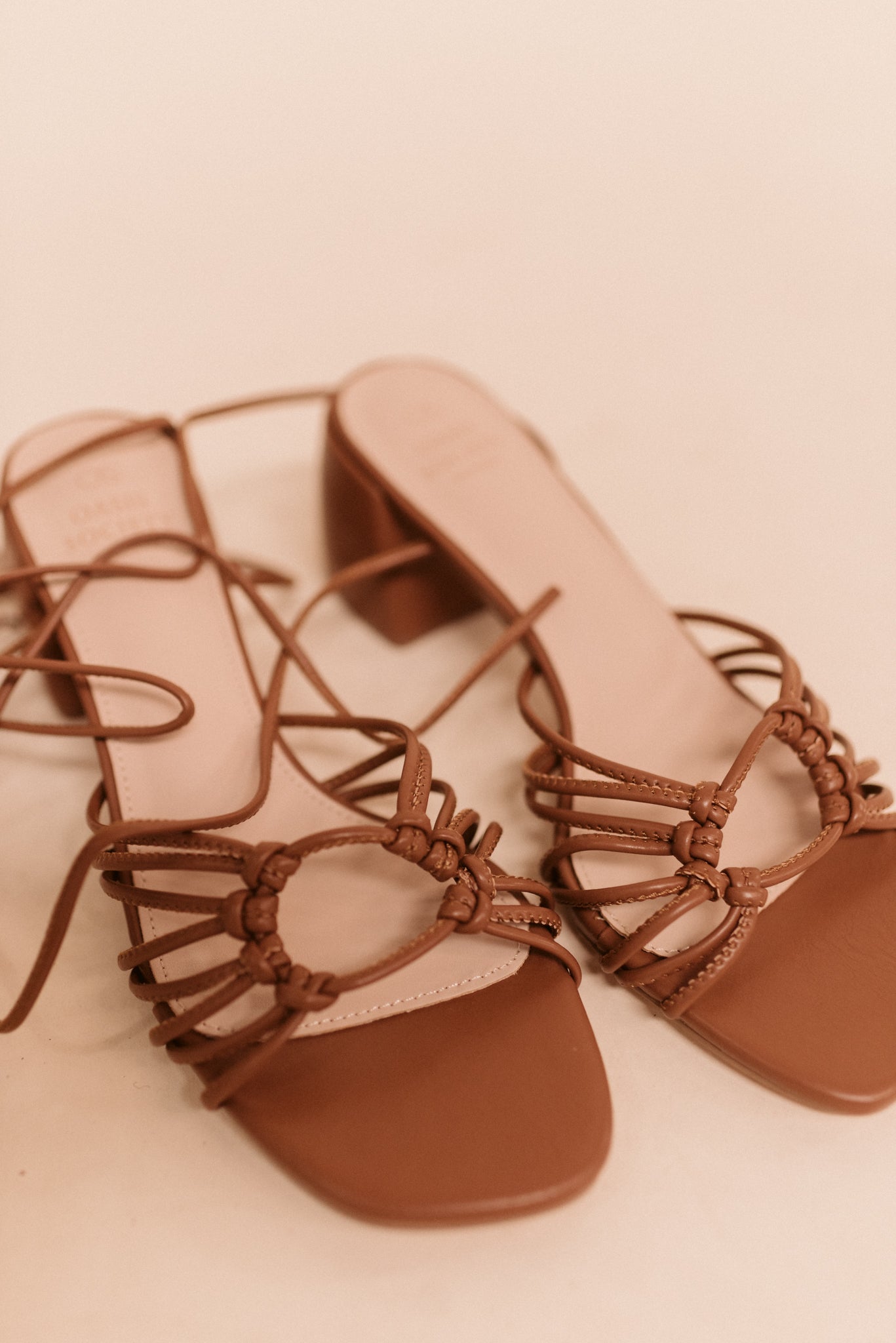 Celia Lace Up Heel (Multiple Colors)