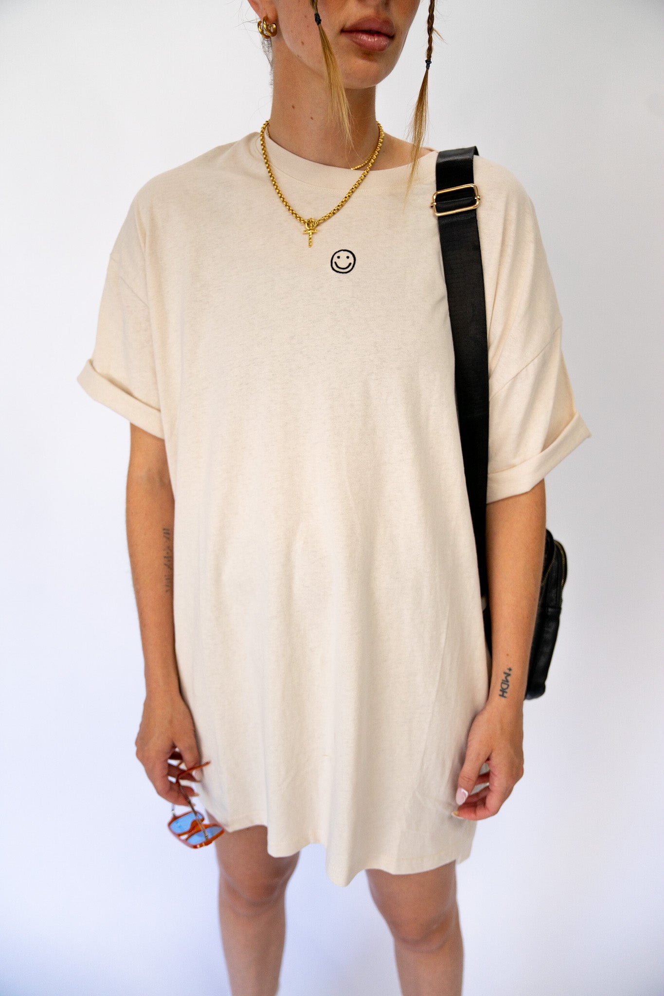 Smiley T-shirt Dress