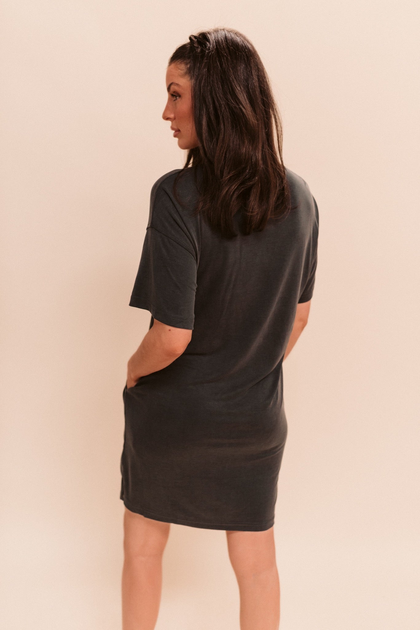 Her T-Shirt Dress (Multiple Colors)