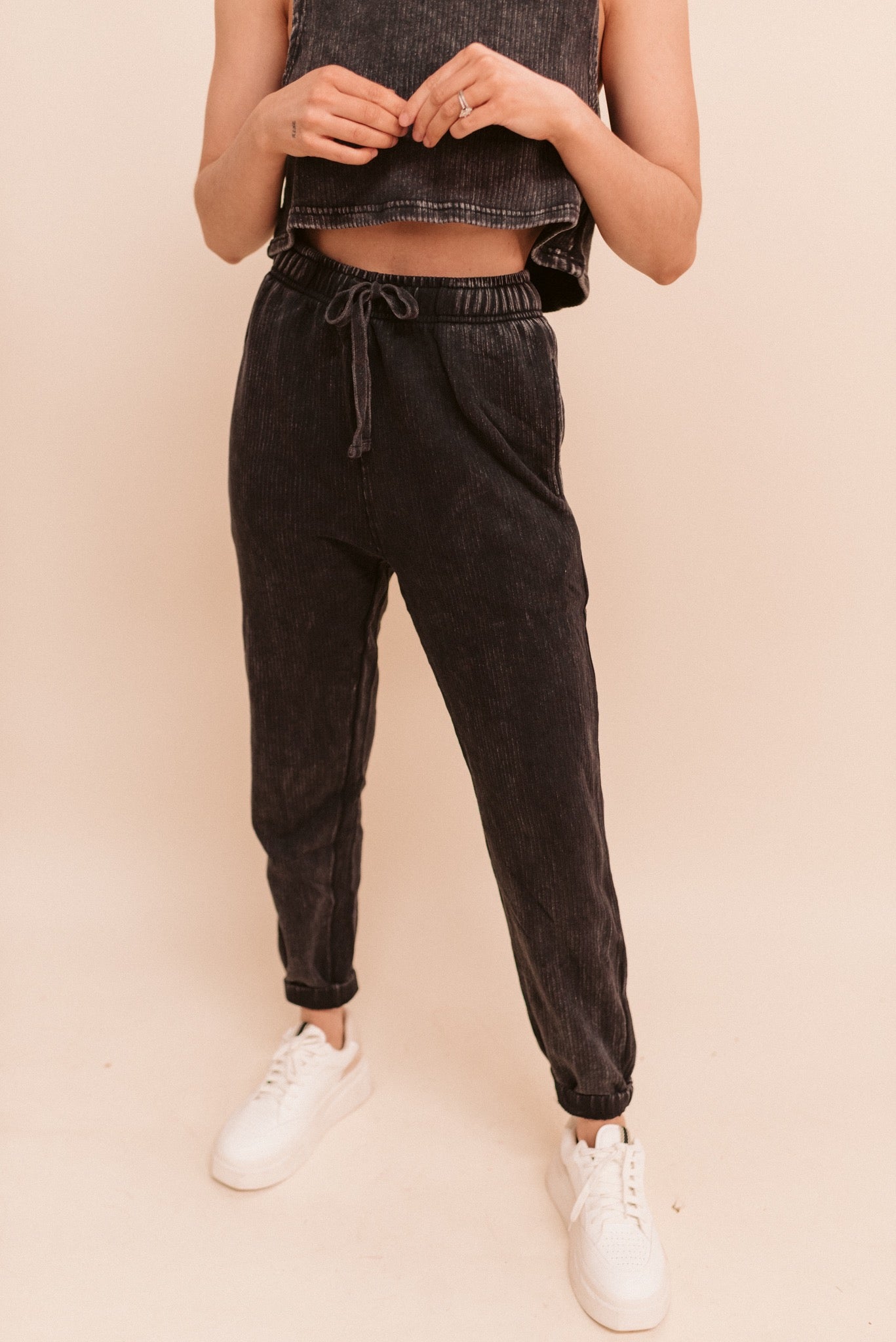 Terry Cloth Joggers