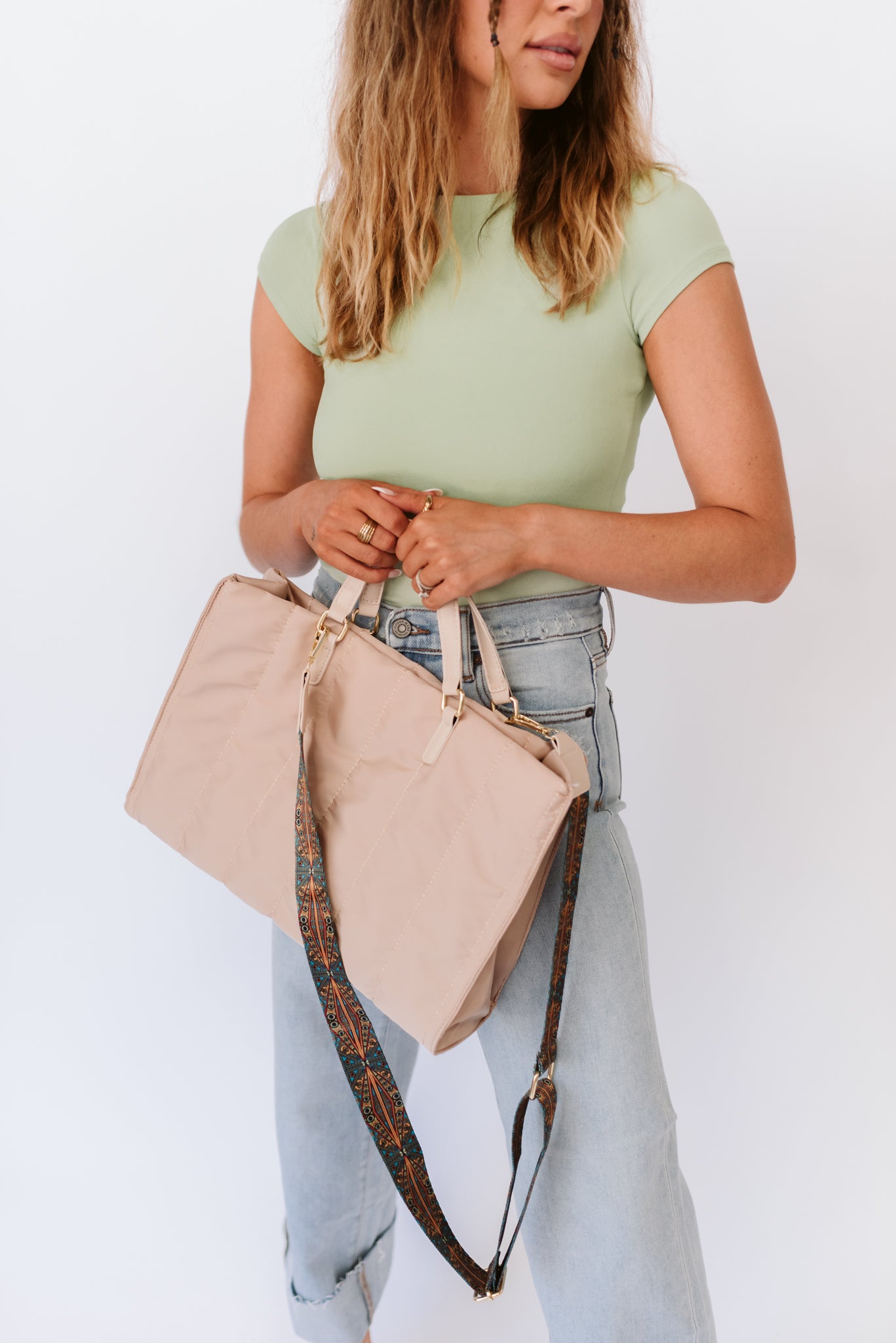 Puffer Tote Bag (Multiple Colors)