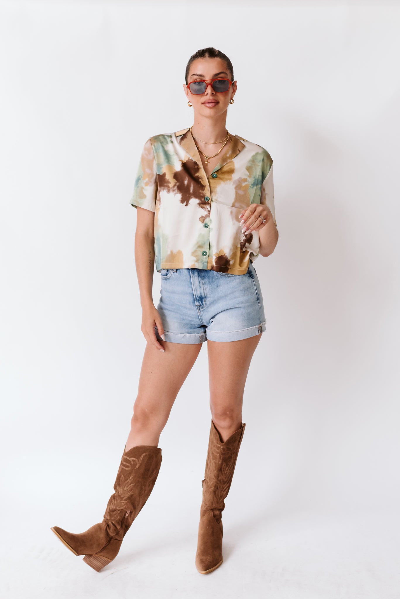Alexandria Button Up