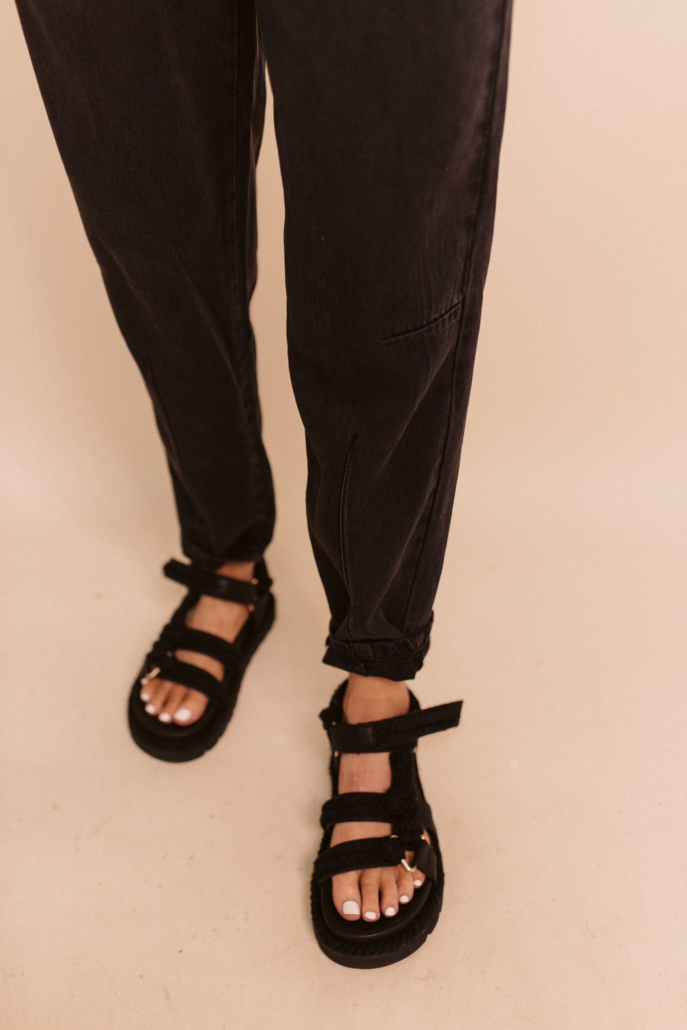 Black Drawstring Pants