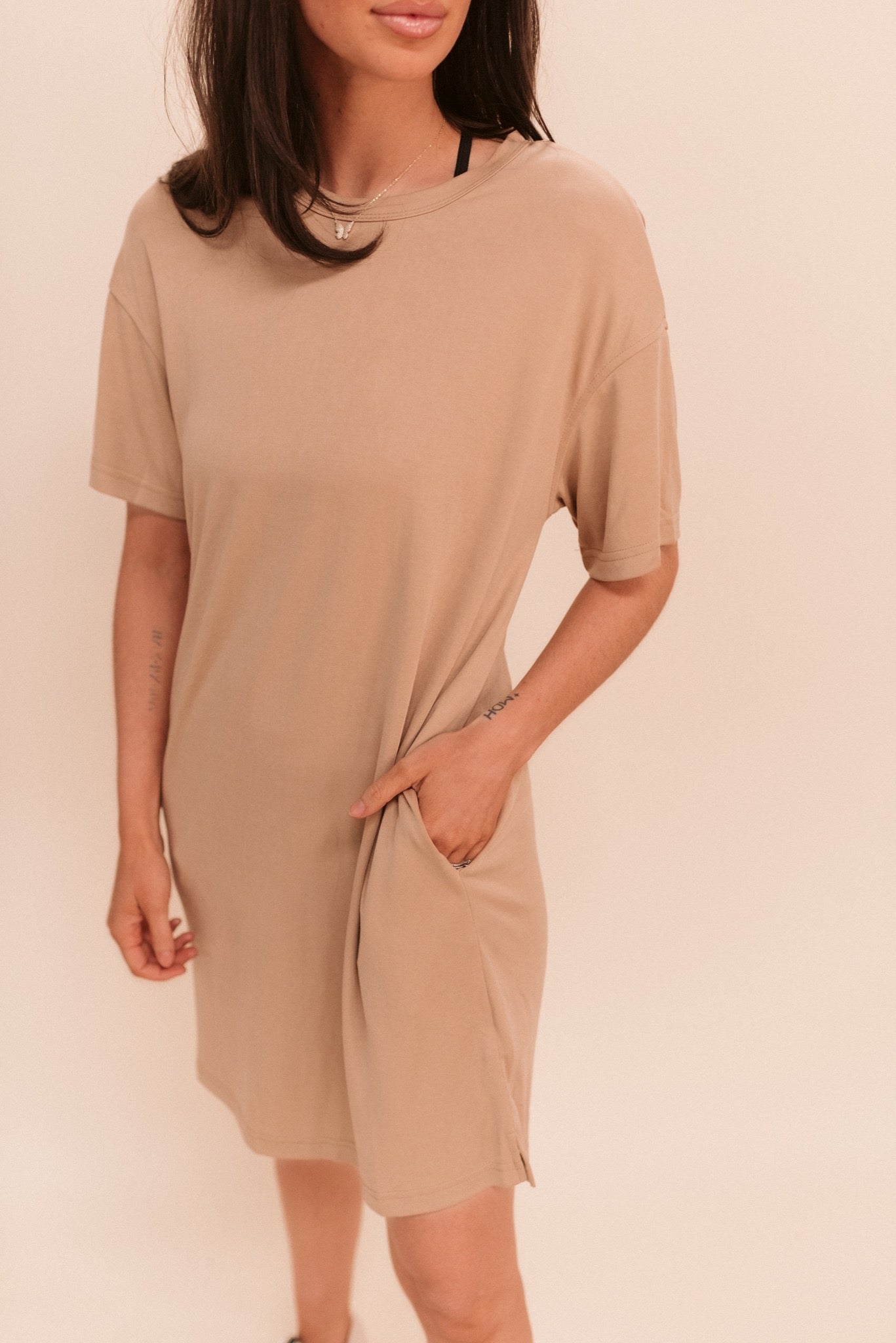 Her T-Shirt Dress (Multiple Colors)