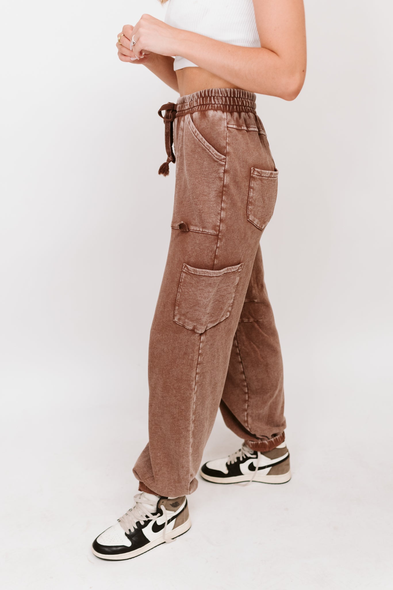 Washed Terry Cargos (Multiple Colors)