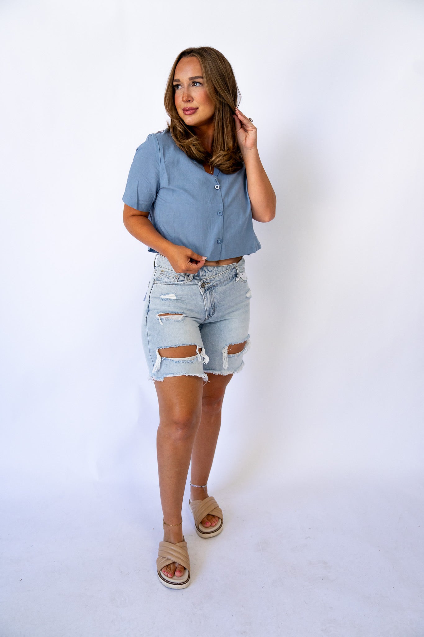 Hamptons Button Up