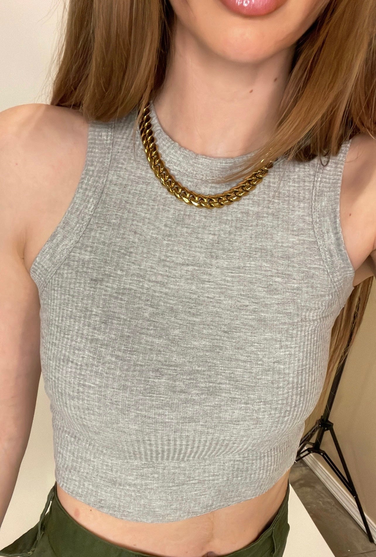 Katy Cropped Tank (Multiple Colors)