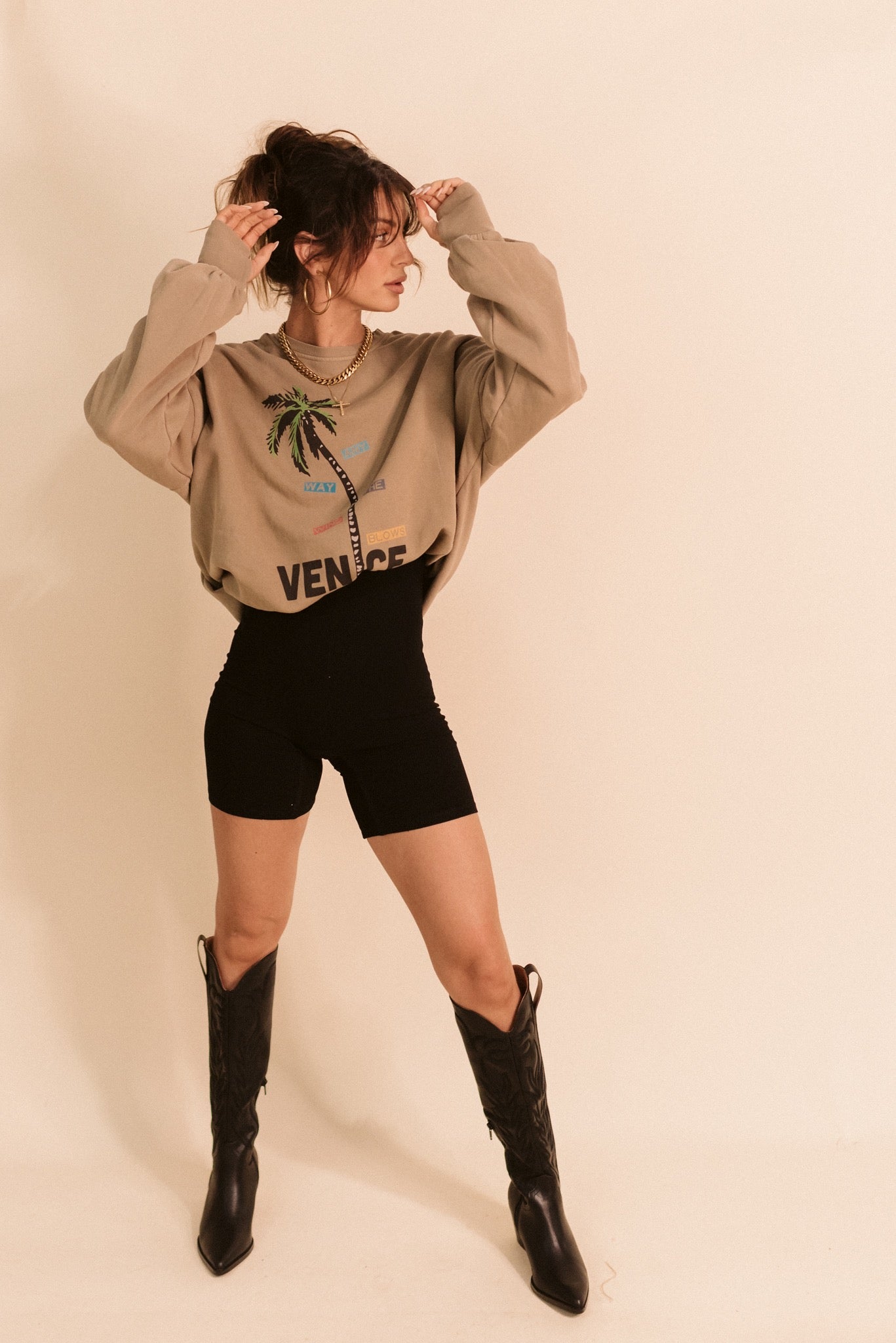 Venice Wind Crewneck