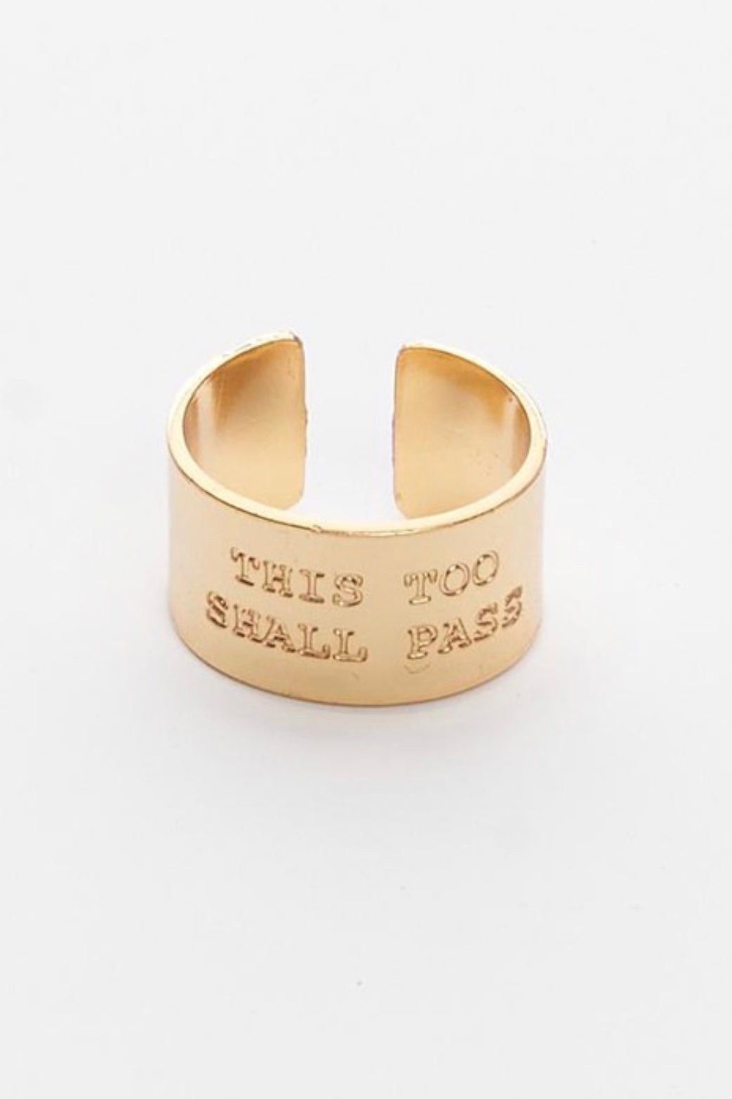 This Too Shall Past Ring
