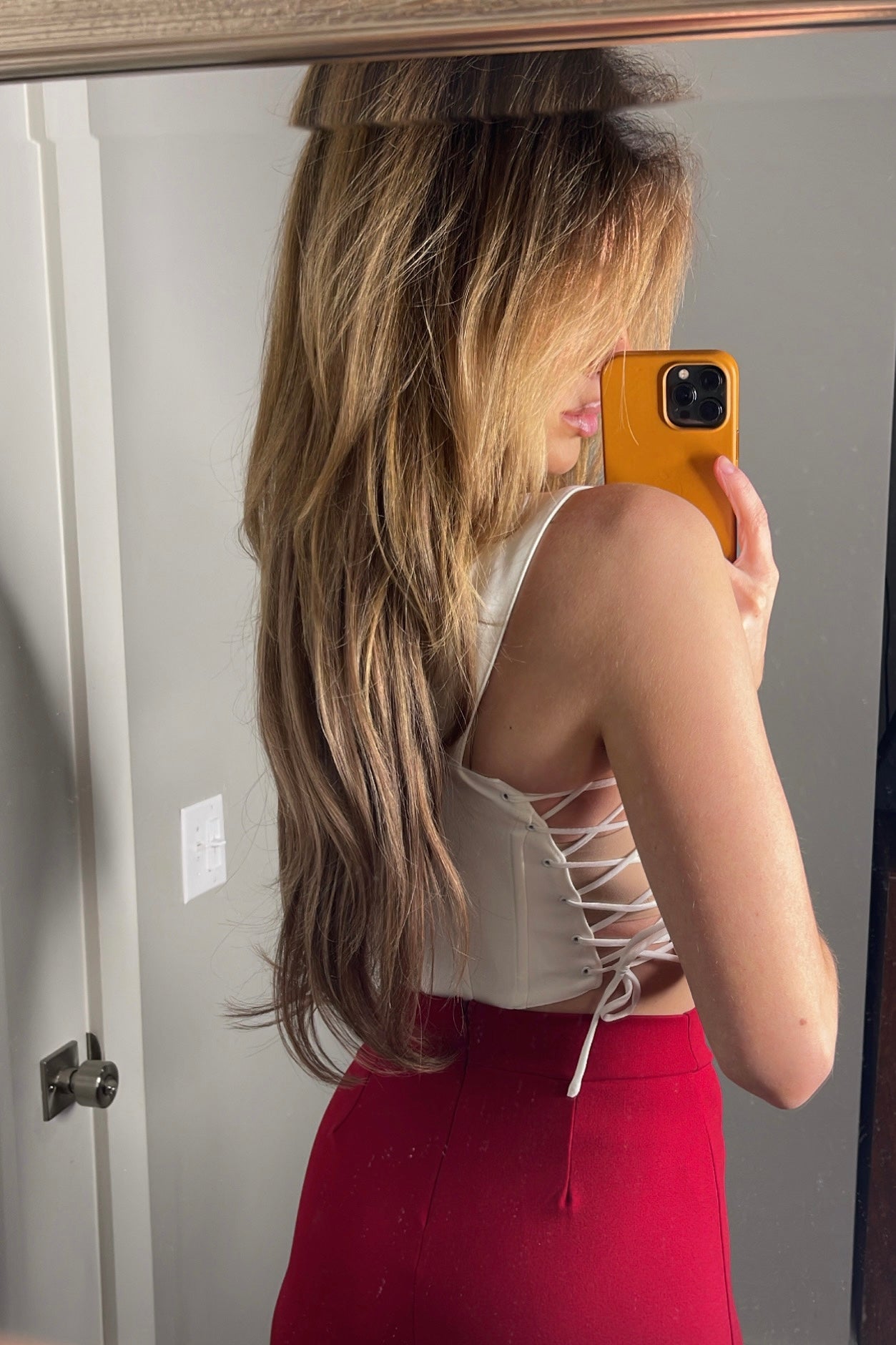 Lace Up Corset (Multiple Colors)