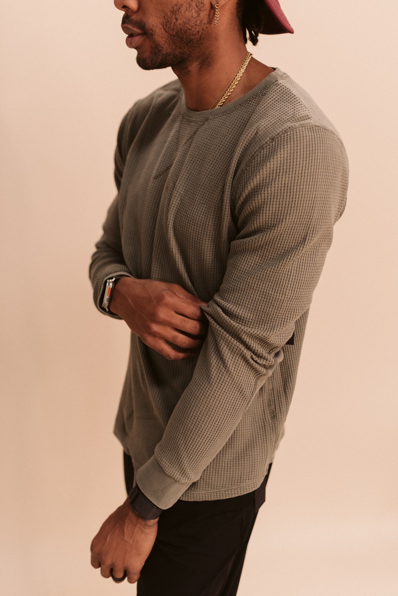 His Waffle Knit Top (Multiple Colors)