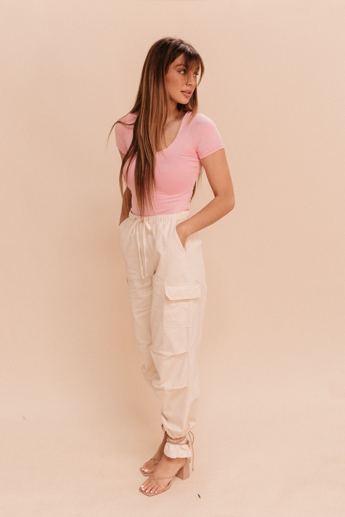 Melange Square Neck (Multiple Colors)
