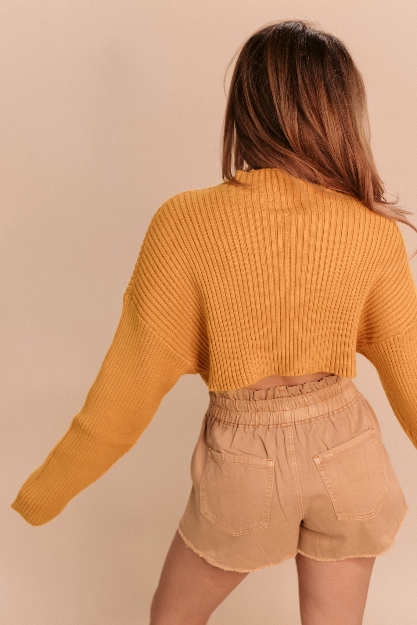 Tena Crop Turtle Neck (Multiple Colors)