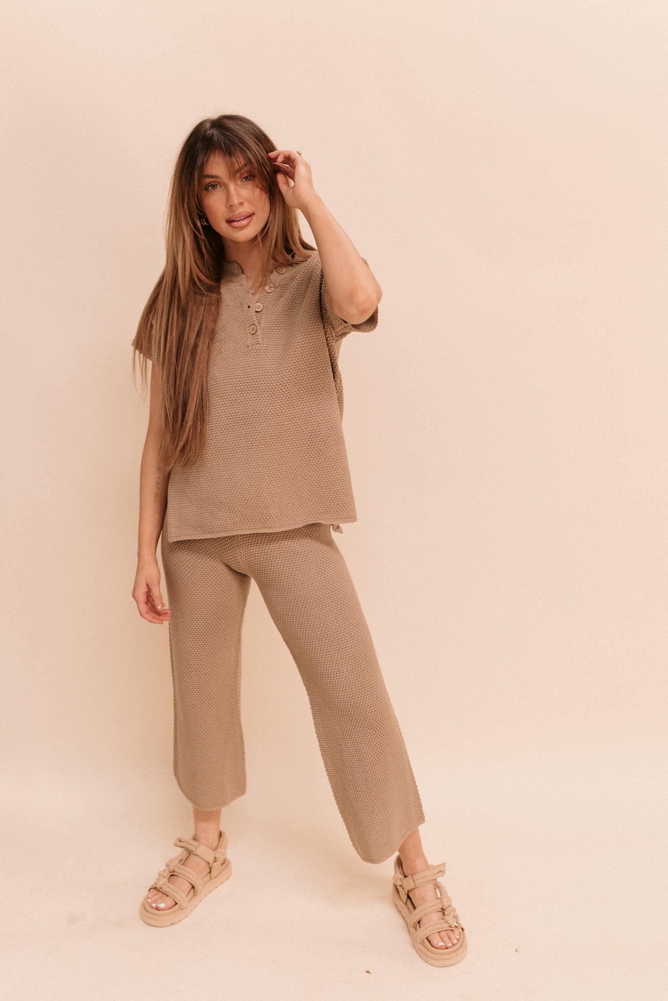 Athena Knit Top (Multiple Colors)