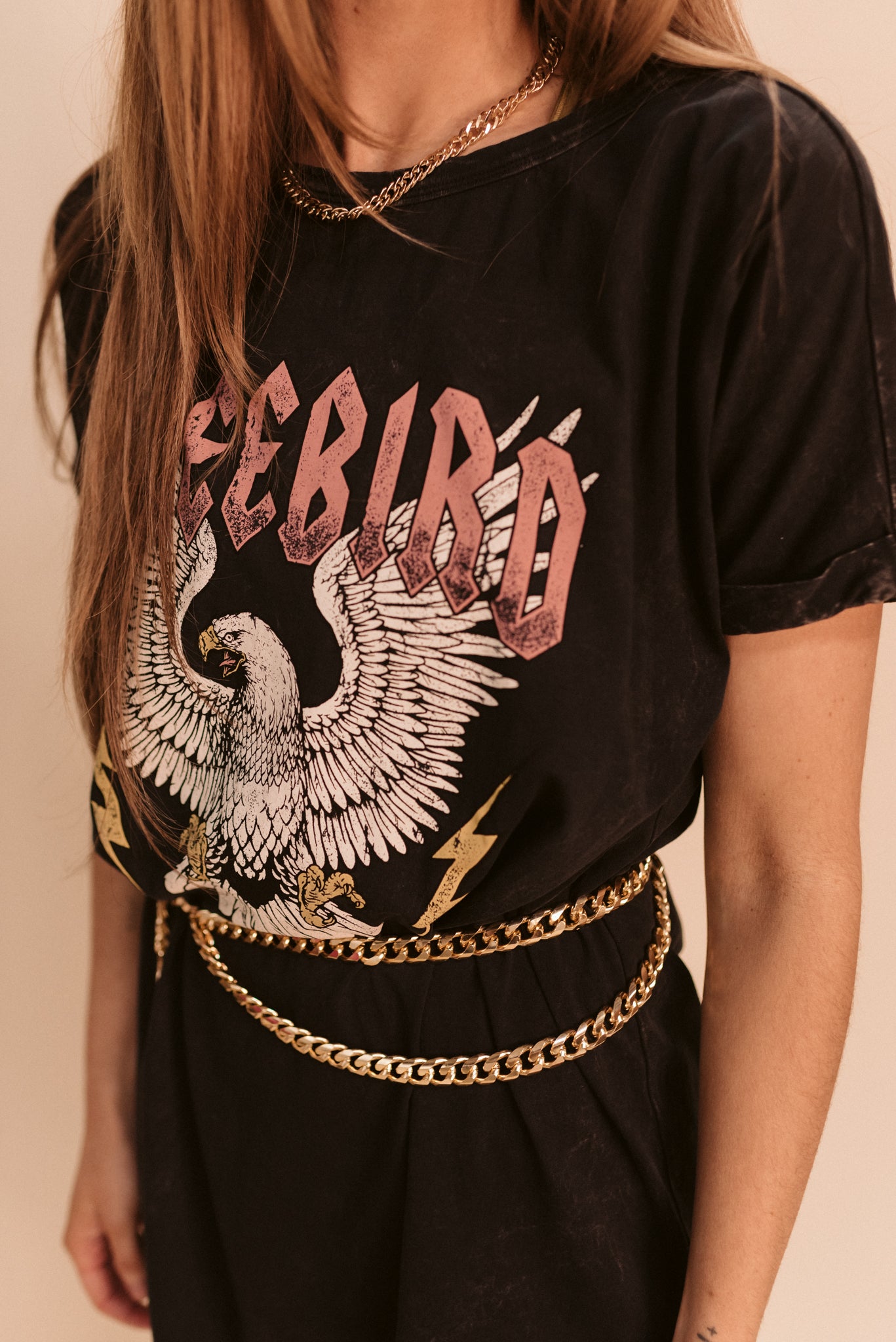 Free Bird T-shirt Dress (Multiple Colors)
