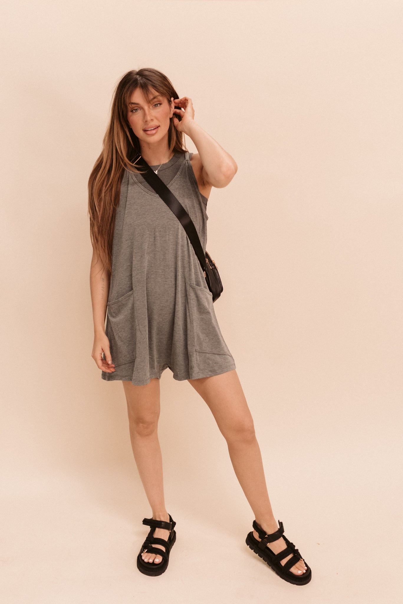 Be Easy Romper (Multiple Colors)