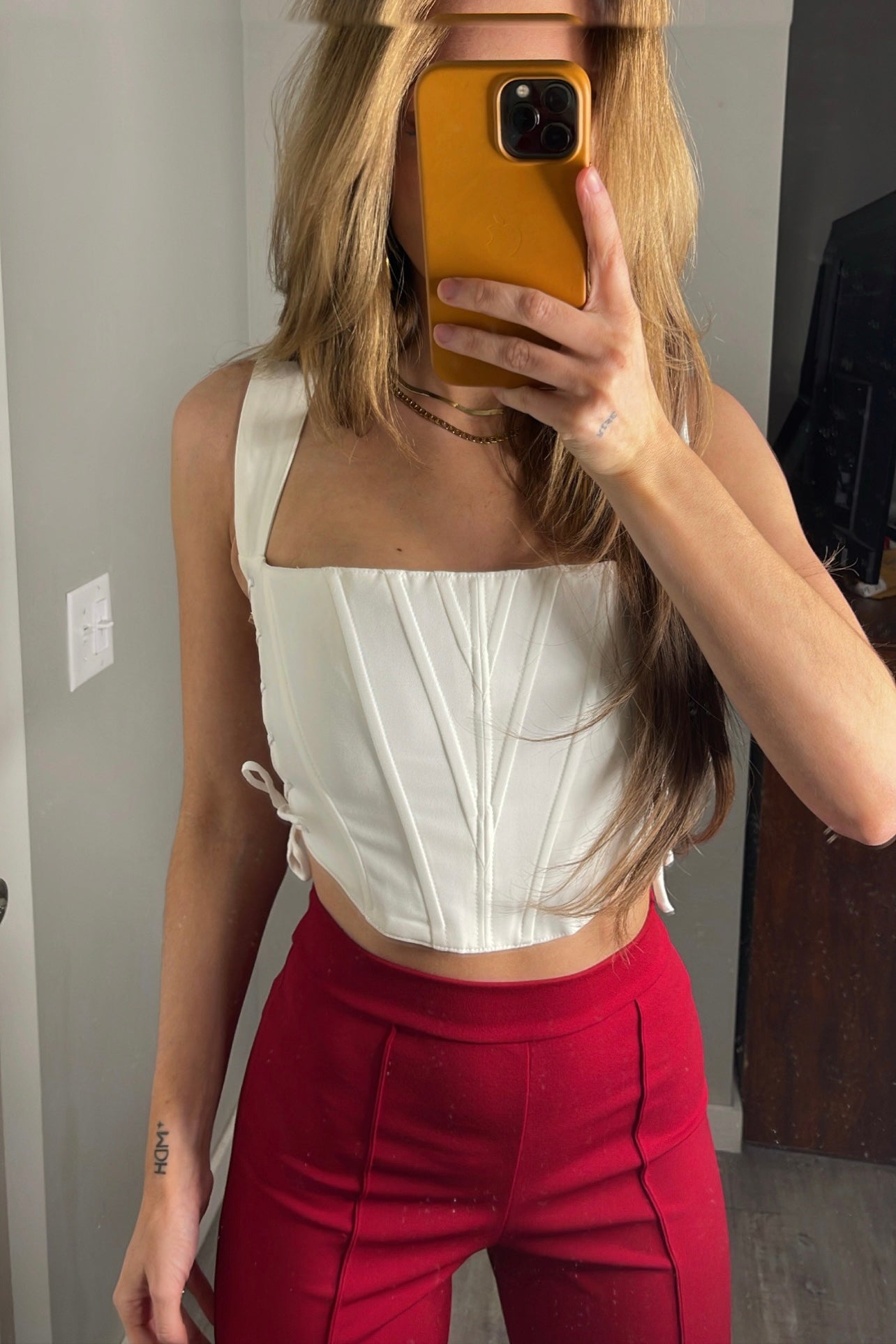 Lace Up Corset (Multiple Colors)