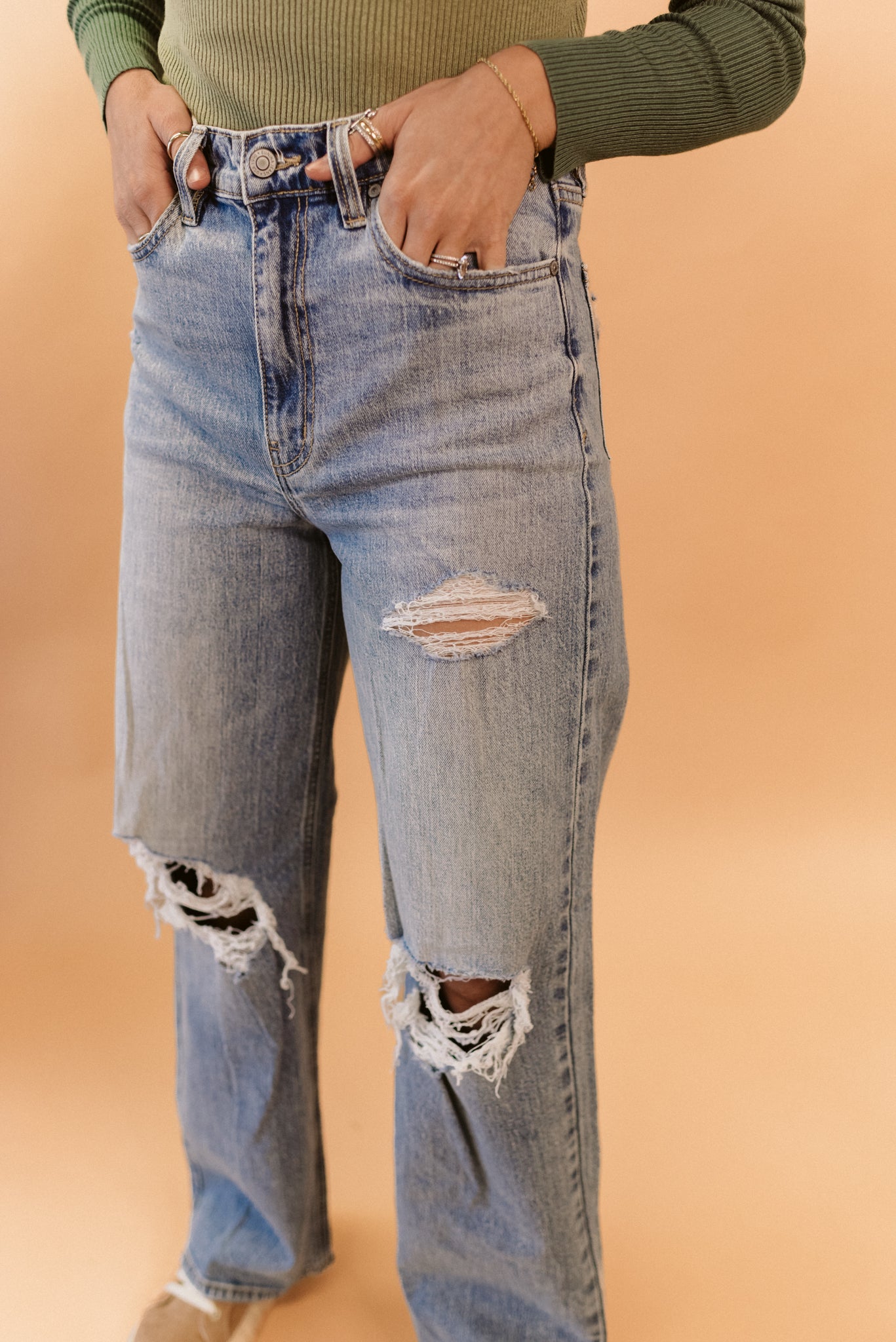 Skater Girl High Rise Jeans