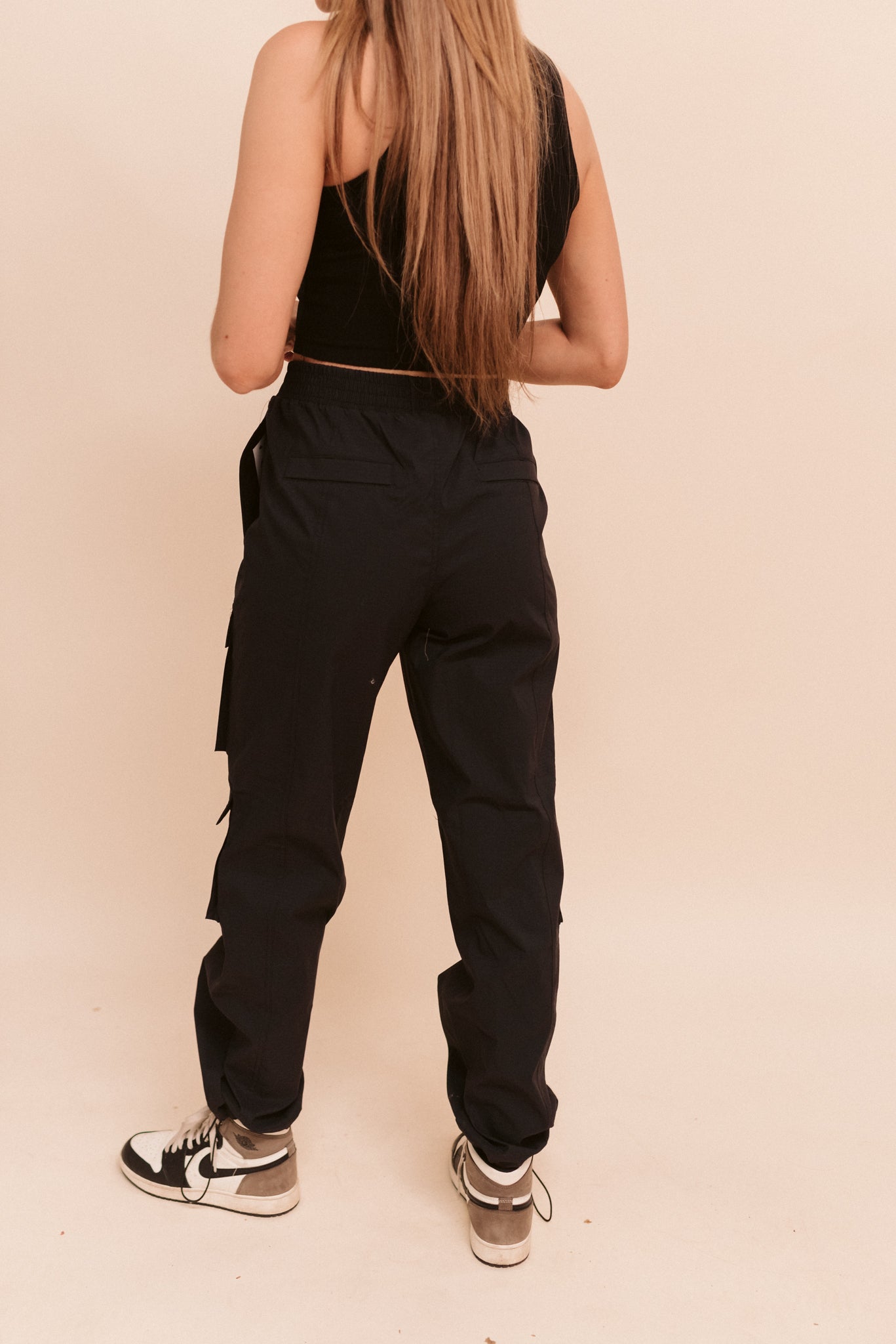 Bungee Hem Cargo Pants