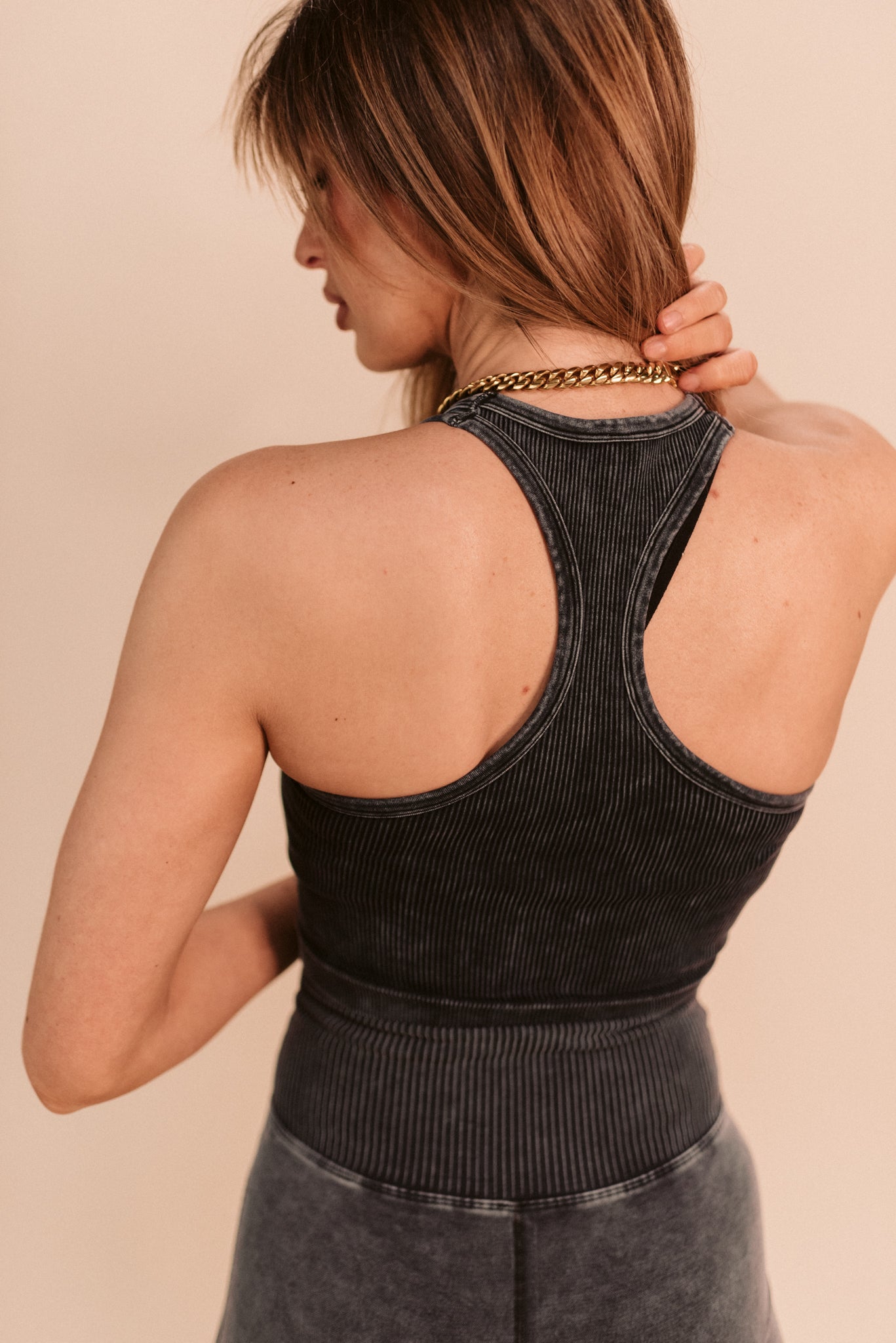Ribbed Seamless Tank