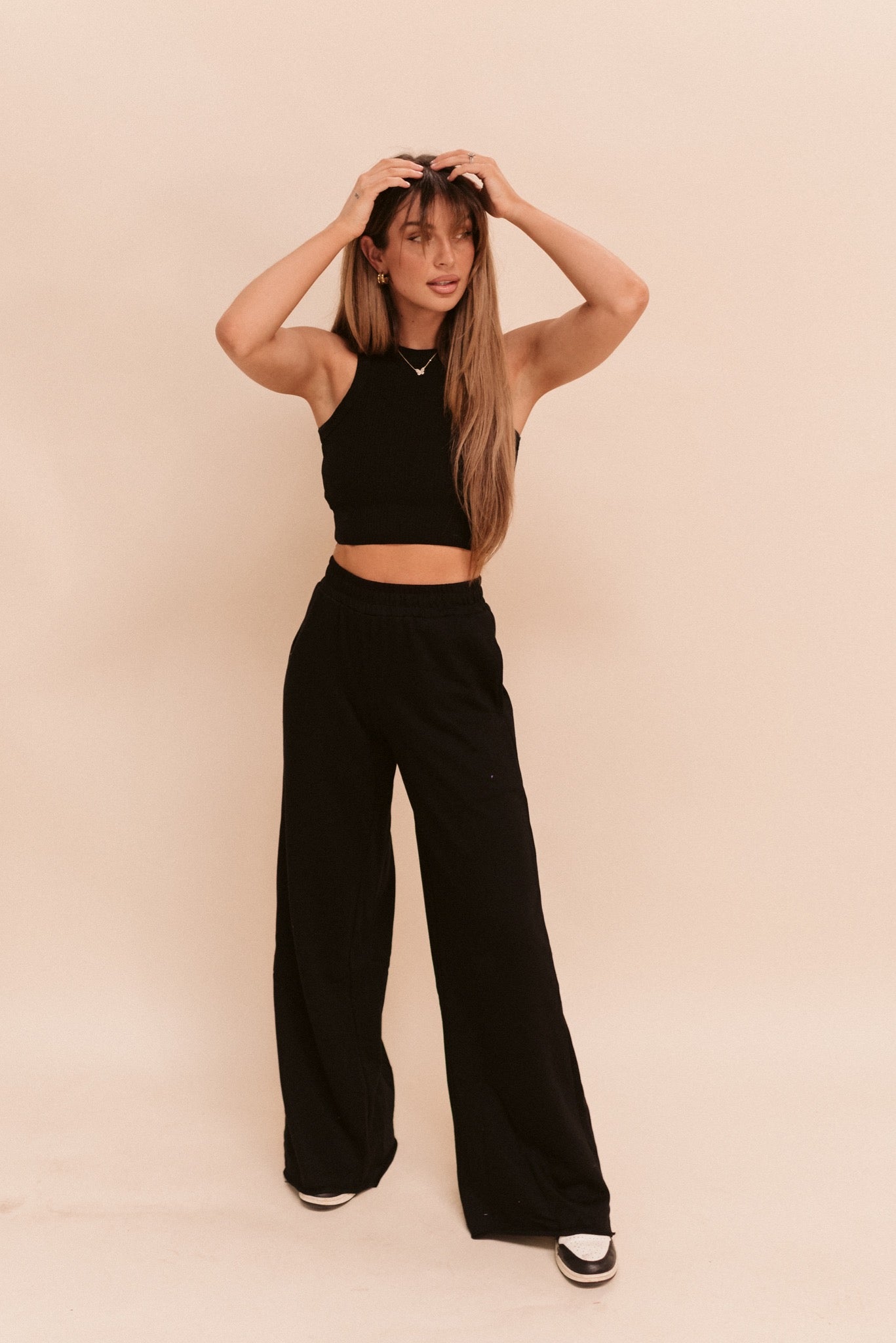 Vanessa Wide Leg Jogger (Multiple Colors)