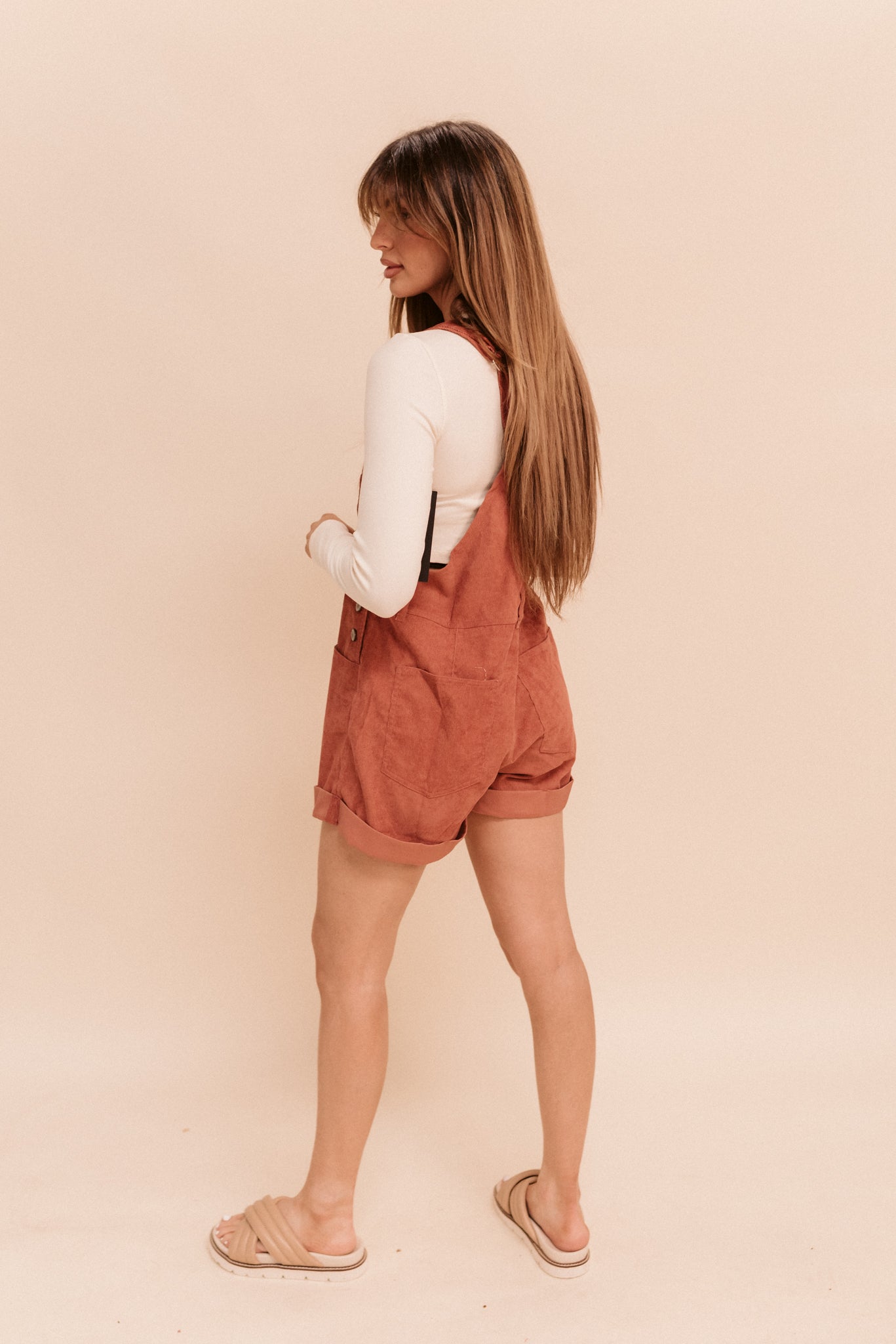 Corduroy Overalls (Multiple Colors)