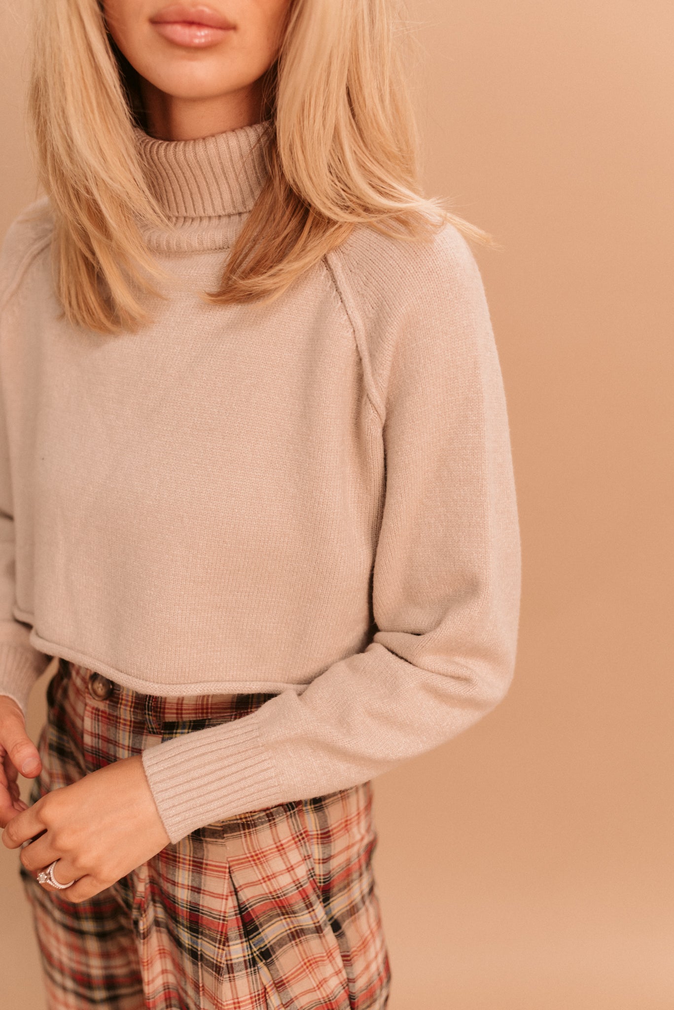 Trendy Turtle Neck Sweater (Multiple Colors)