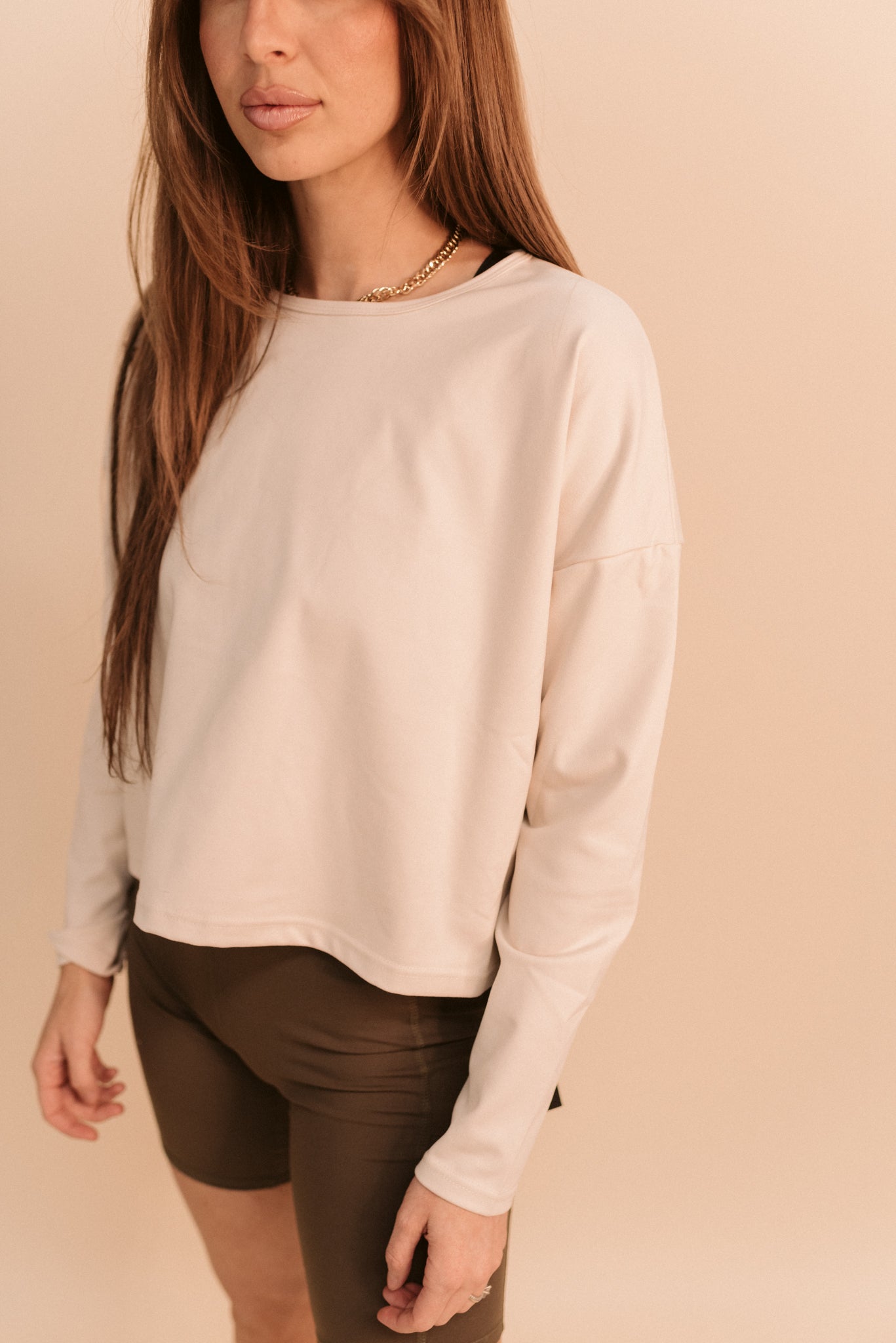 Florence Long Sleeve Crop
