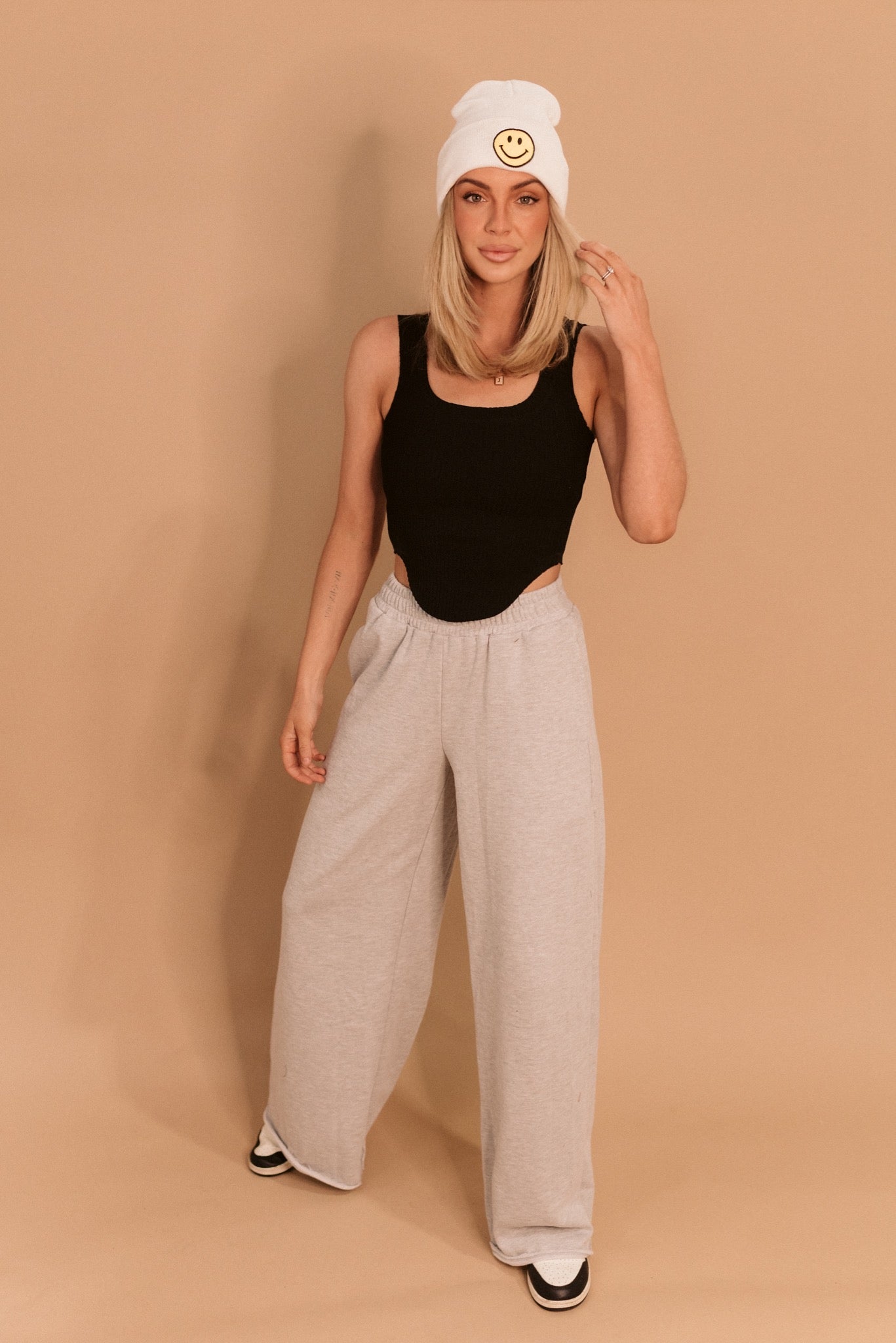 Ribbed Square Neck Tank (Multiple Colors)