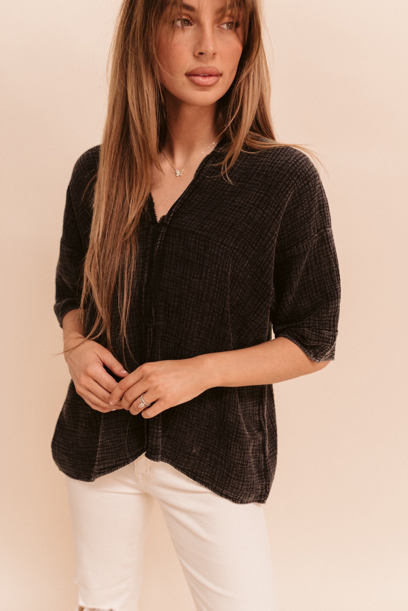 Genie Gauze Top (Multiple Colors)