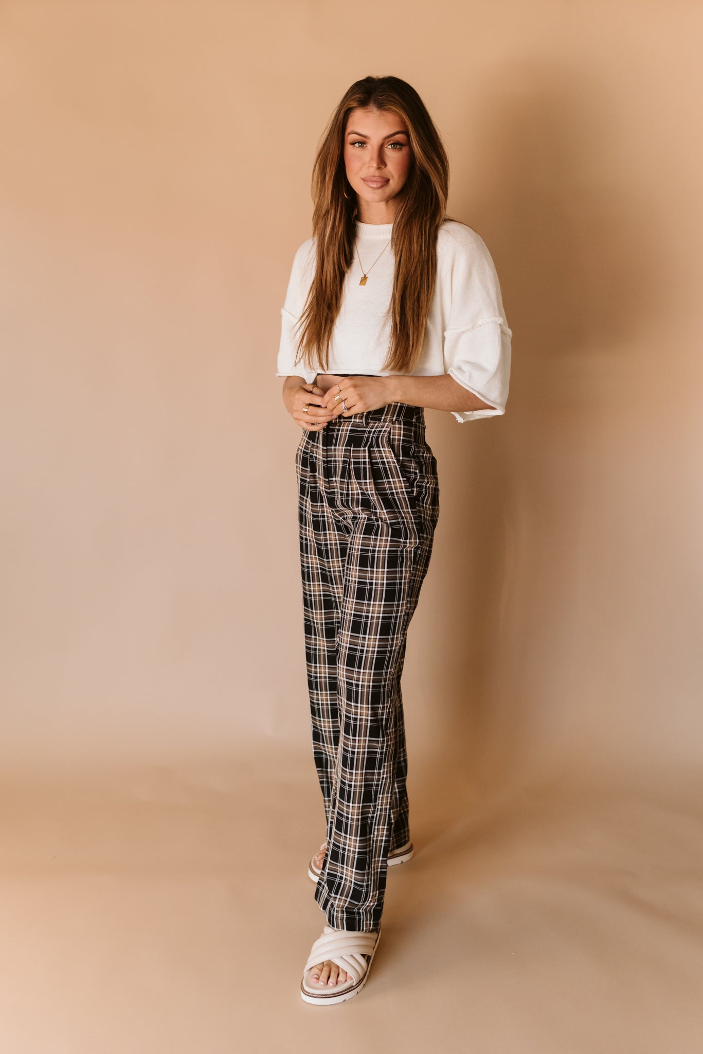 Pria Cropped Sweater - Ivory